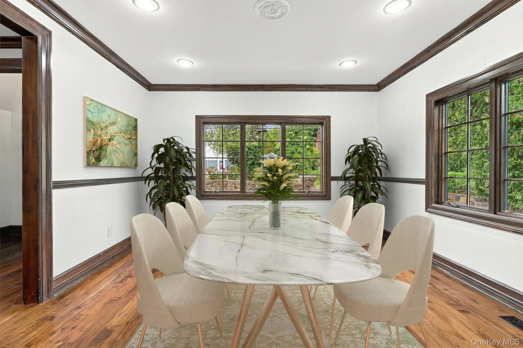 A dining room designed for memorable gatherings. A dining room designed for memorable gatherings.