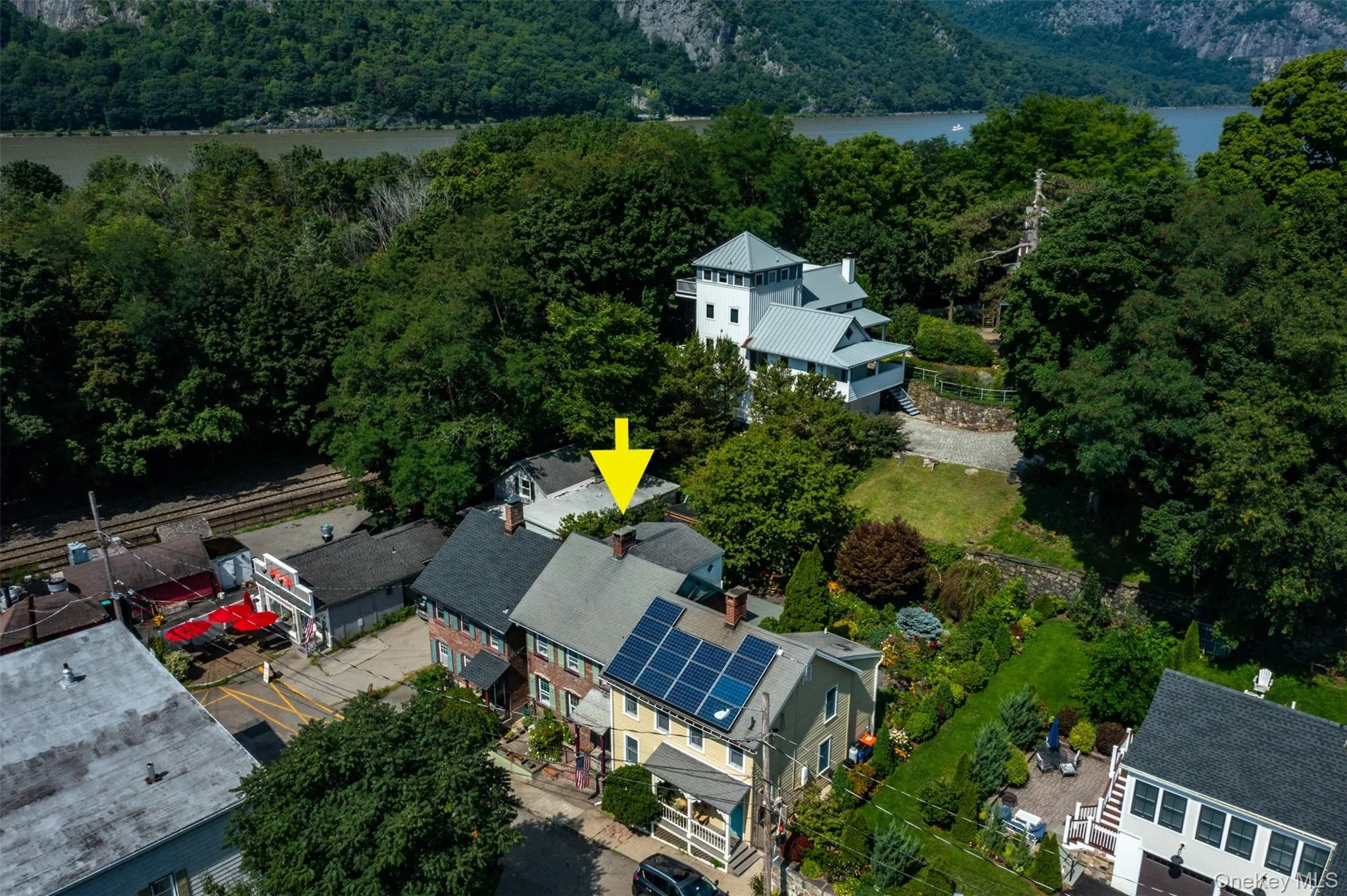 Aerial view of home Aerial view of home