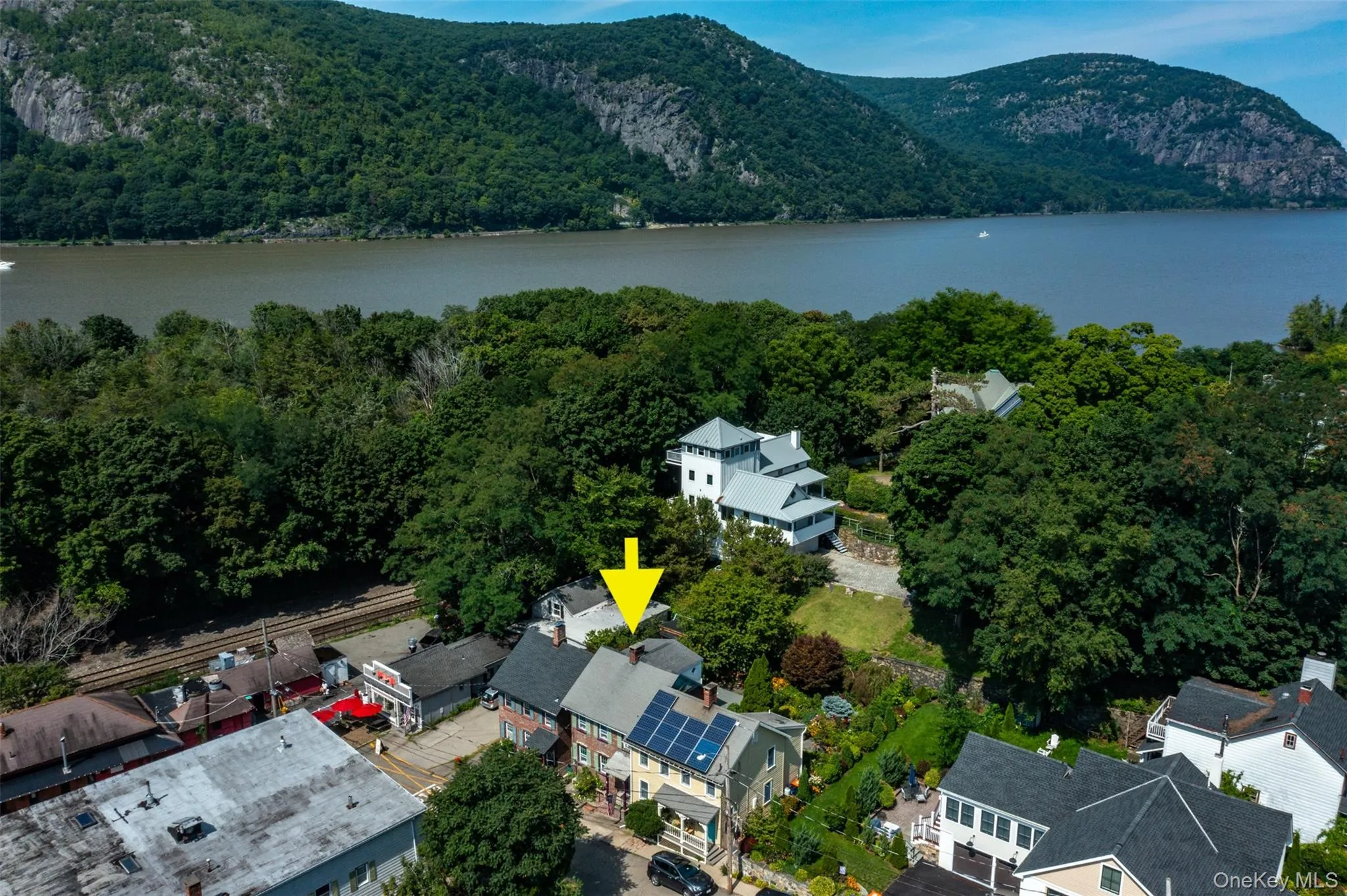 Aerial view of home Aerial view of home