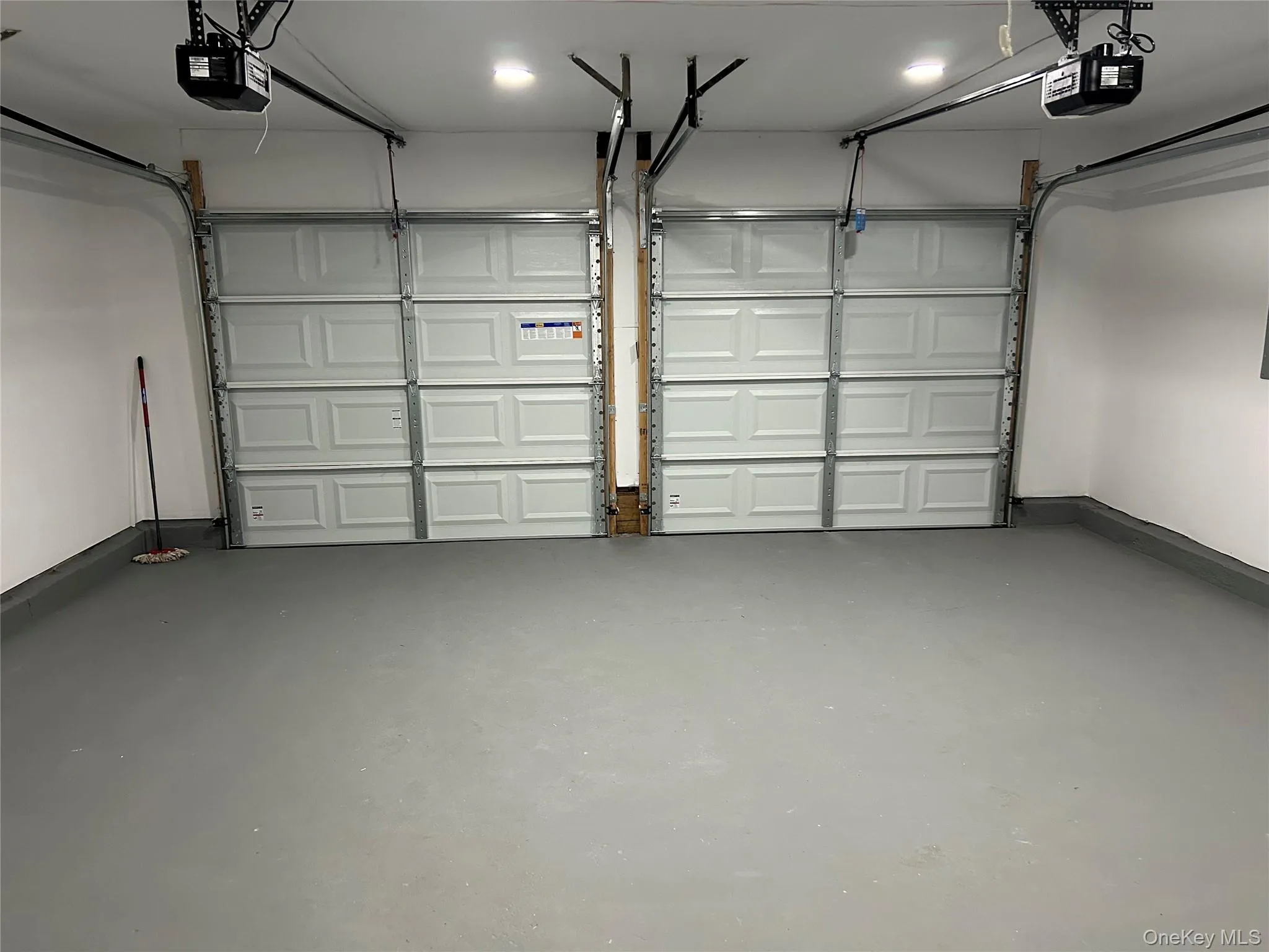 2 car garage with new doors and garage door openers 2 car garage with new doors and garage door openers