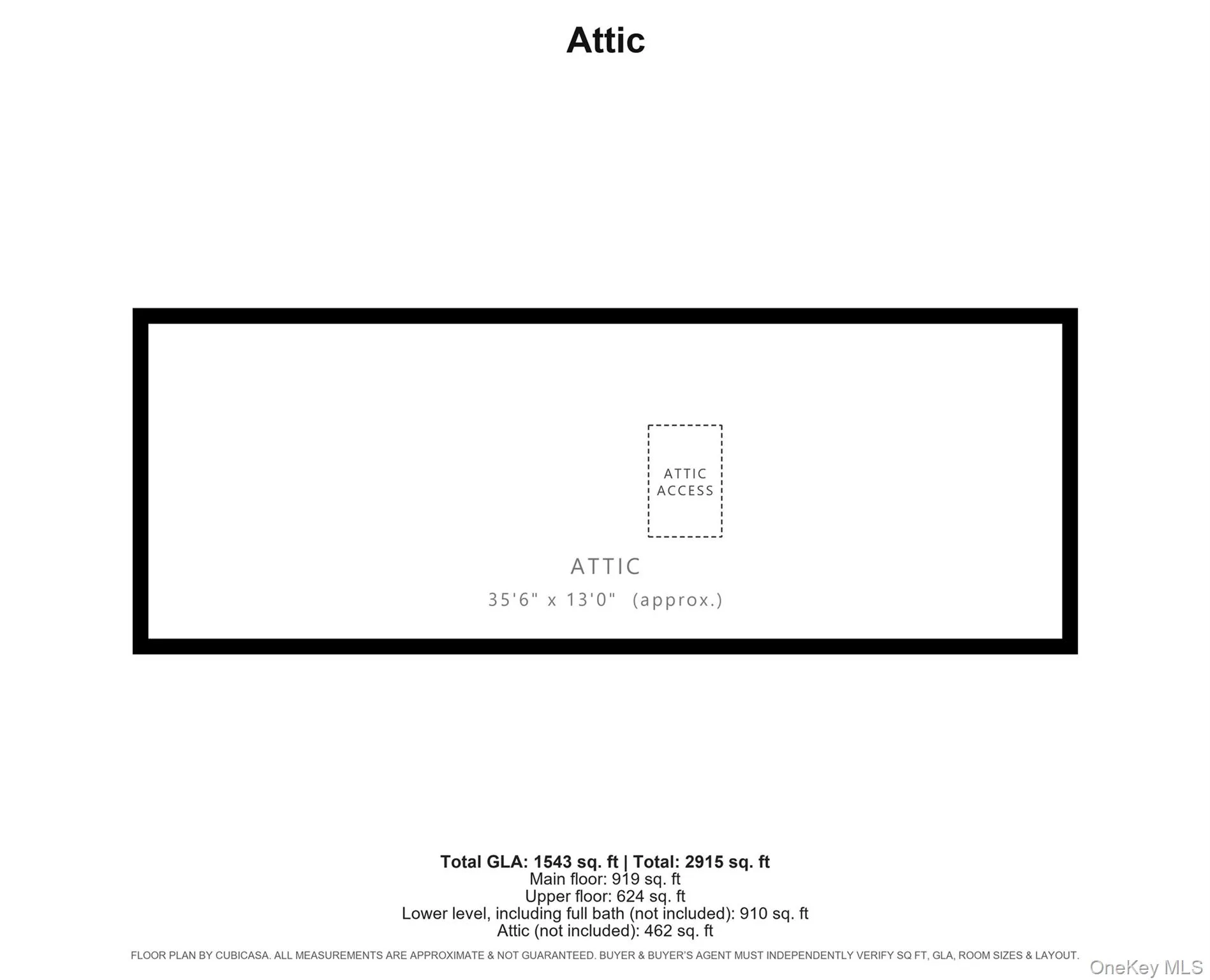 Attic Floor Plan Attic Floor Plan