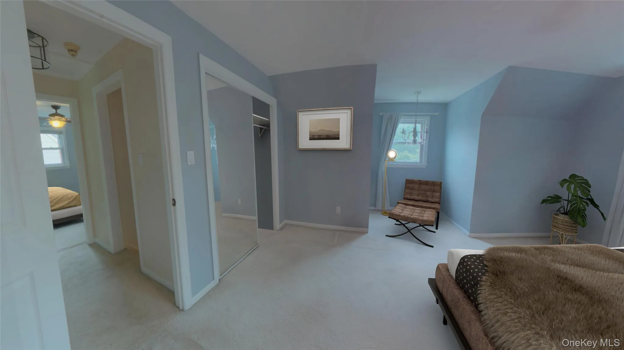 Third Bedroom with reading nook. Third Bedroom with reading nook.