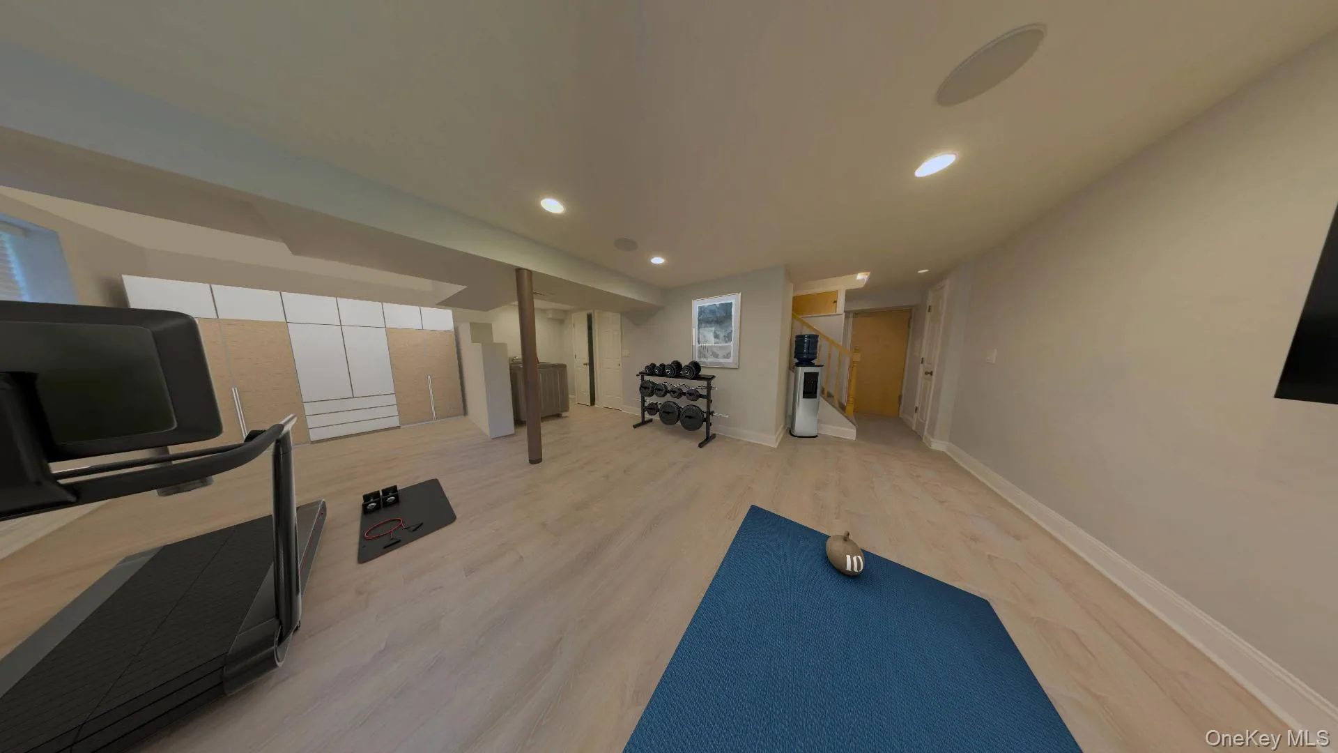 Lower level bonus room. Lower level bonus room.