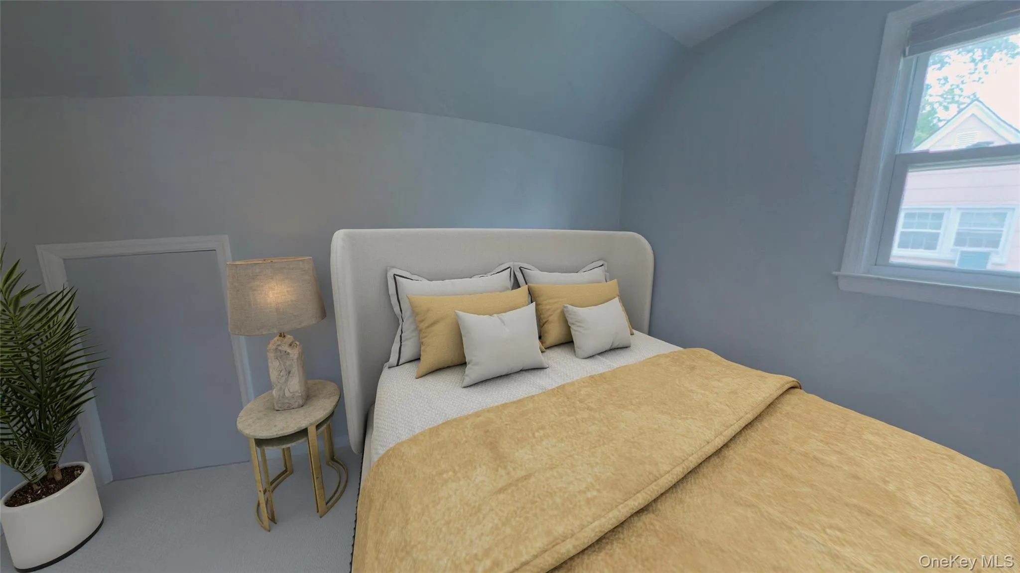 Fourth Bedroom with reading nook and walk-in closet. Fourth Bedroom with reading nook and walk-in closet.
