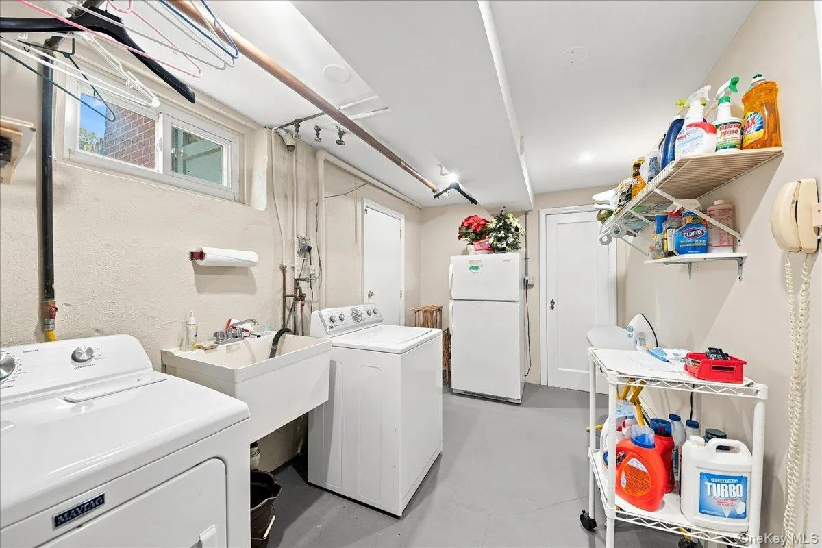 Lower level laundry Lower level laundry