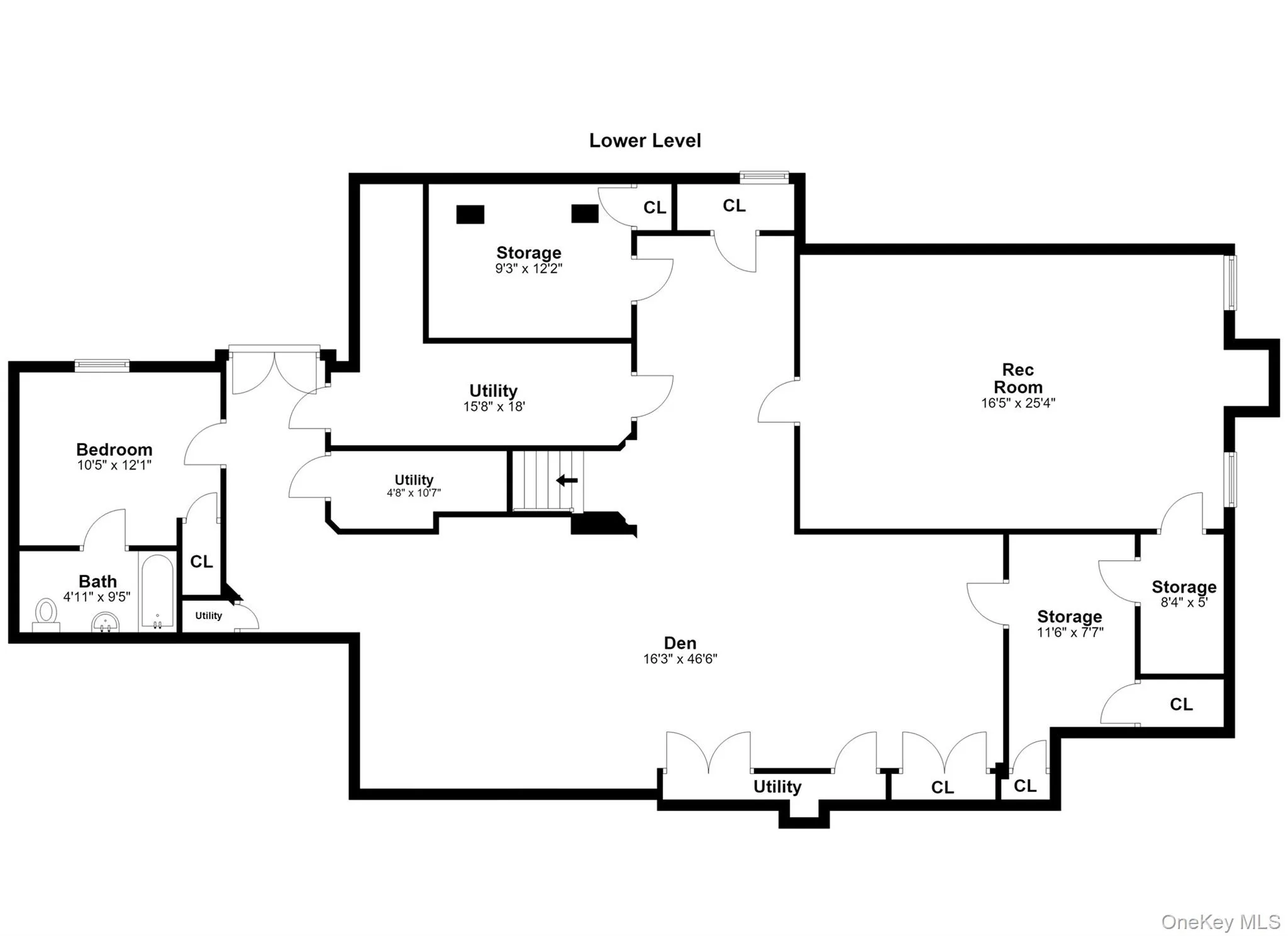 Lower Level Floor Plan Lower Level Floor Plan