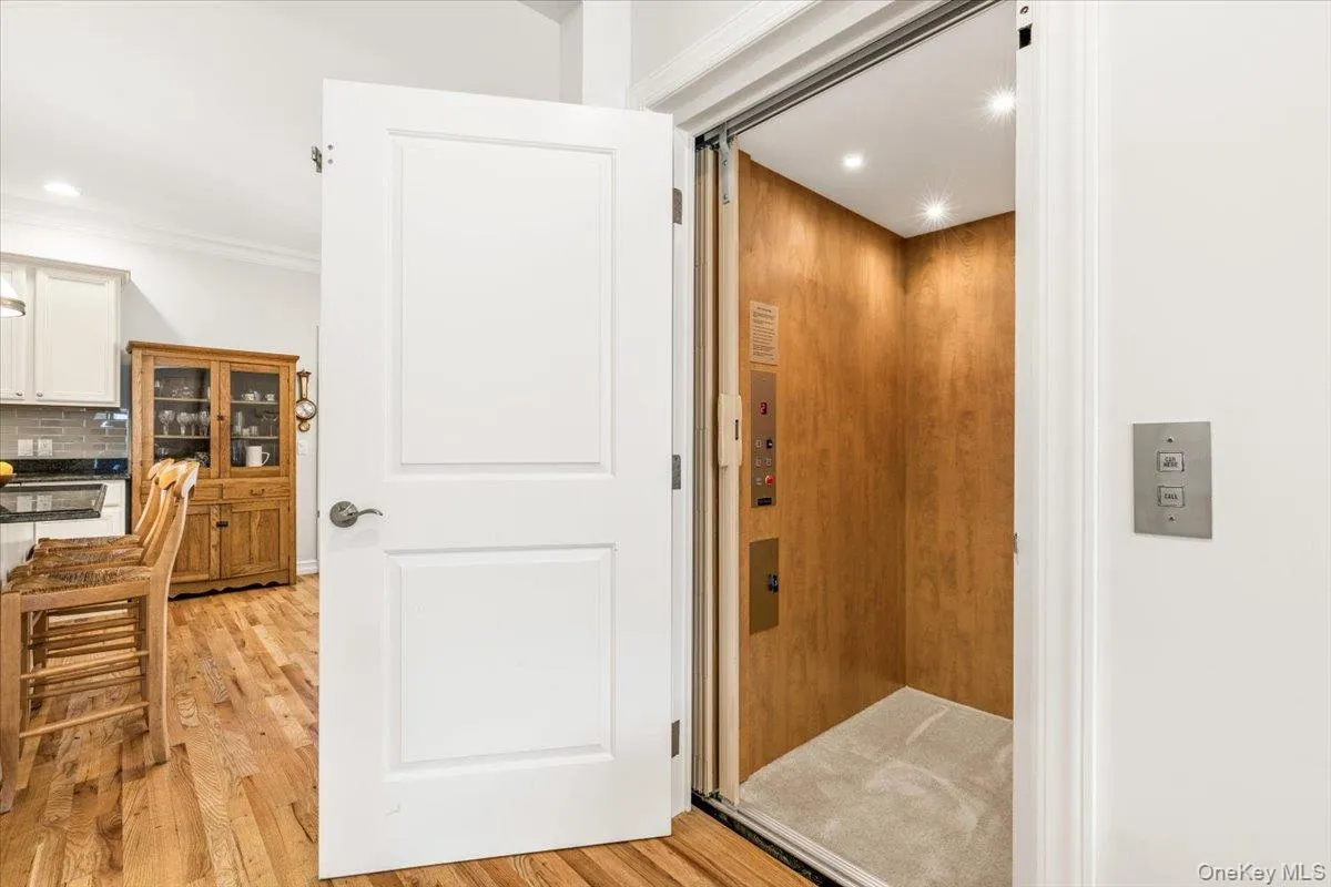 Private elevator servicing all three levels Private elevator servicing all three levels