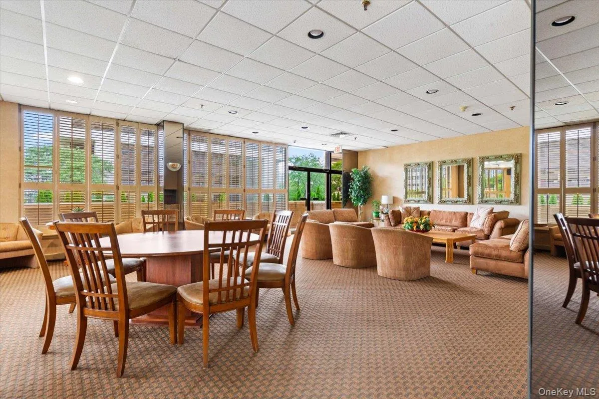Resident lounge and community room Resident lounge and community room