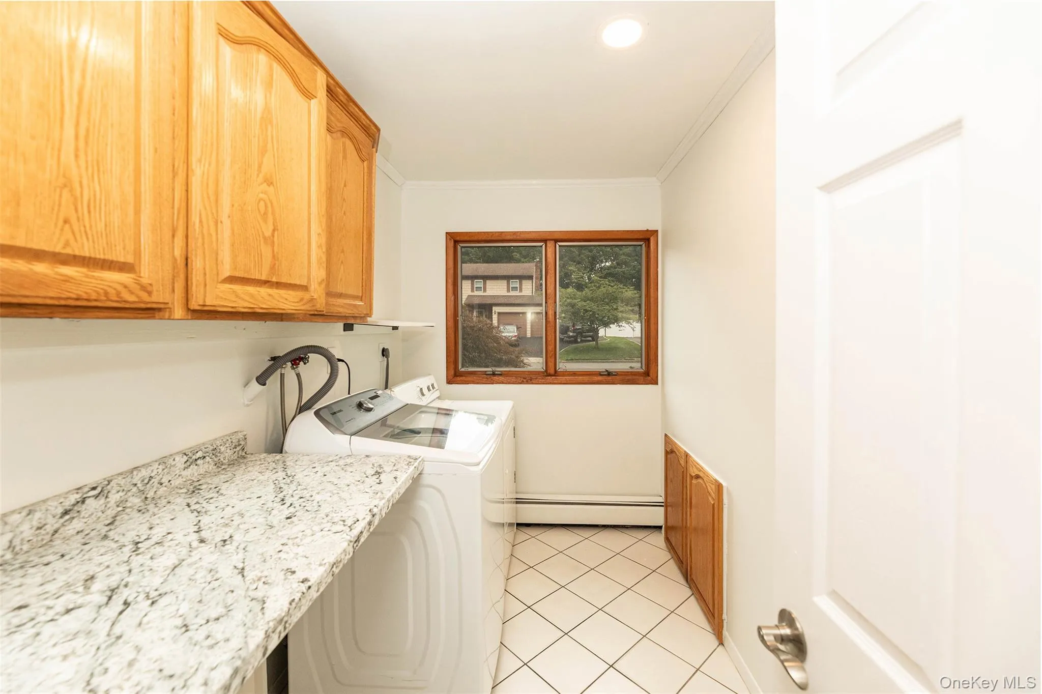 First floor laundry room. First floor laundry room.