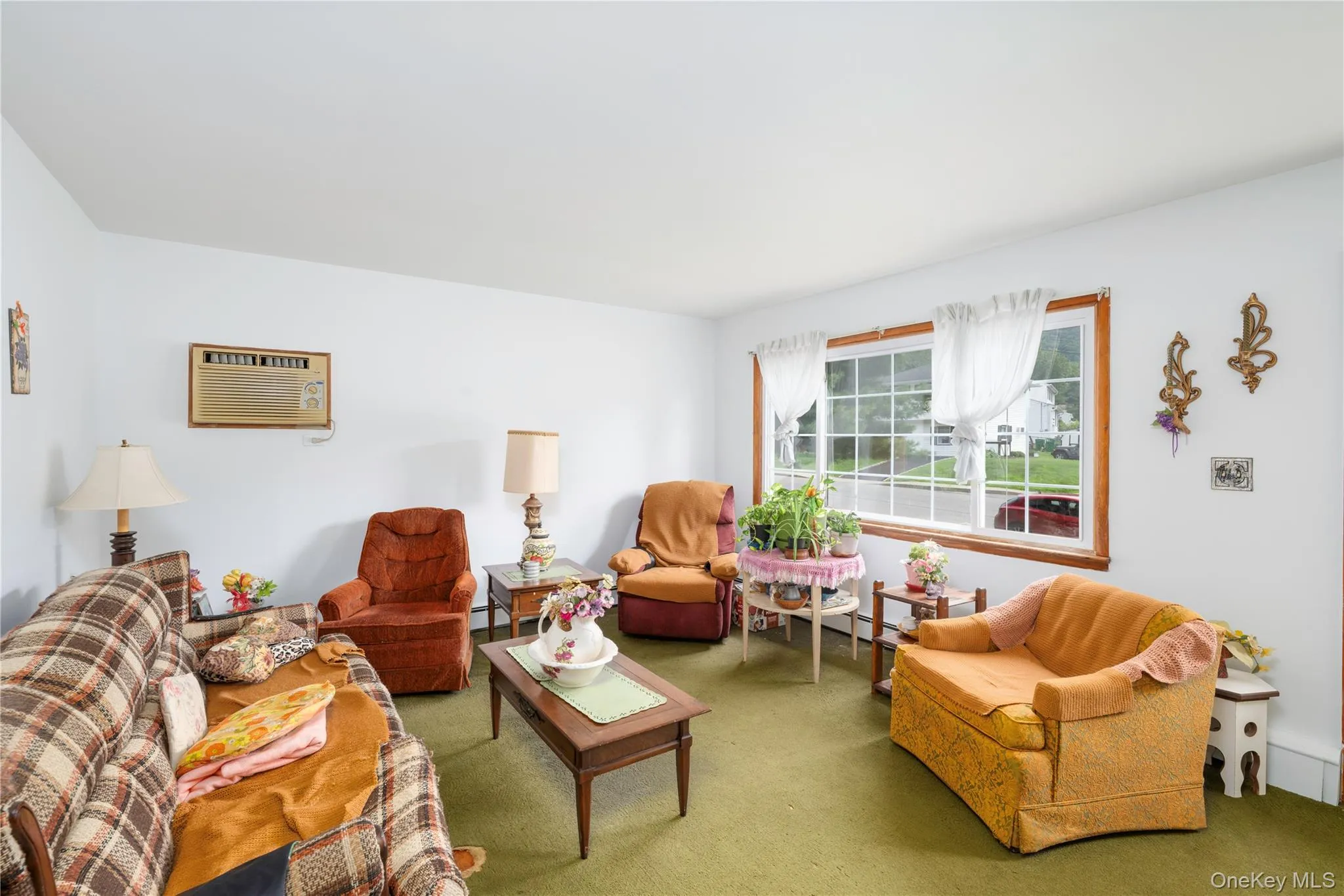 Hardwood floors protected under the carpeting Hardwood floors protected under the carpeting