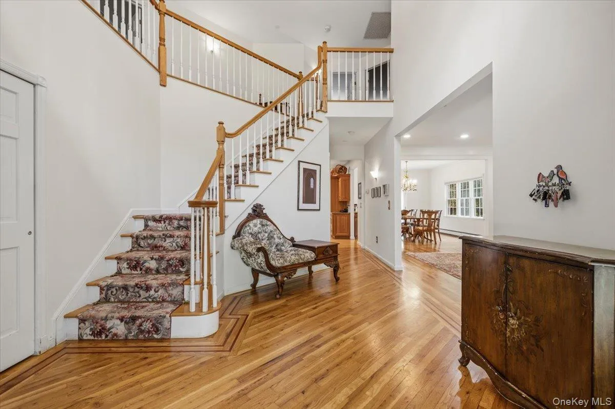Two Story Entry Foyer, Looking In From Front Entrance. Two Story Entry Foyer, Looking In From Front Entrance.
