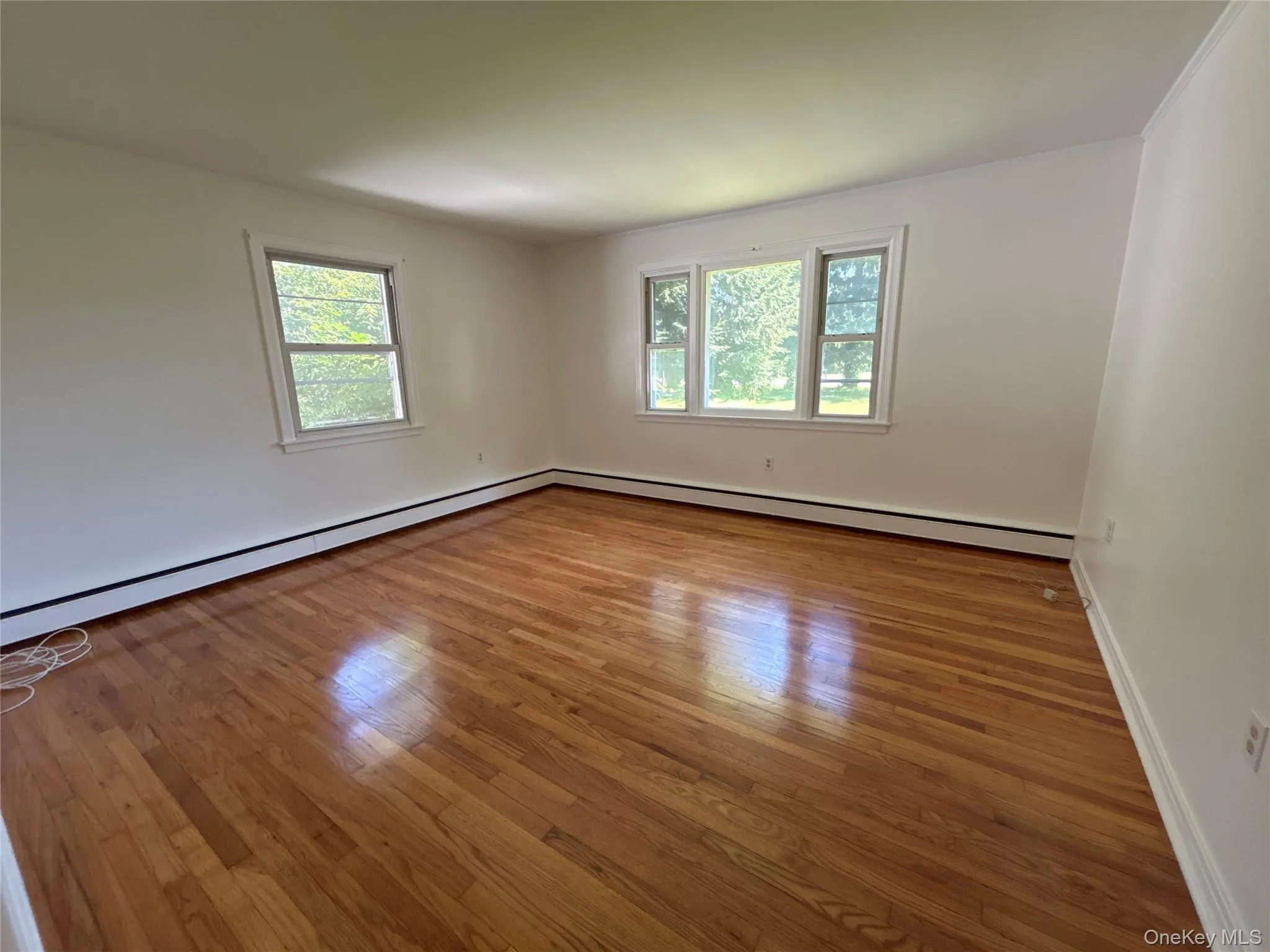 Spacious, light and bright bedroom with gleaming wood floors and a spacious closet Spacious, light and bright bedroom with gleaming wood floors and a spacious closet