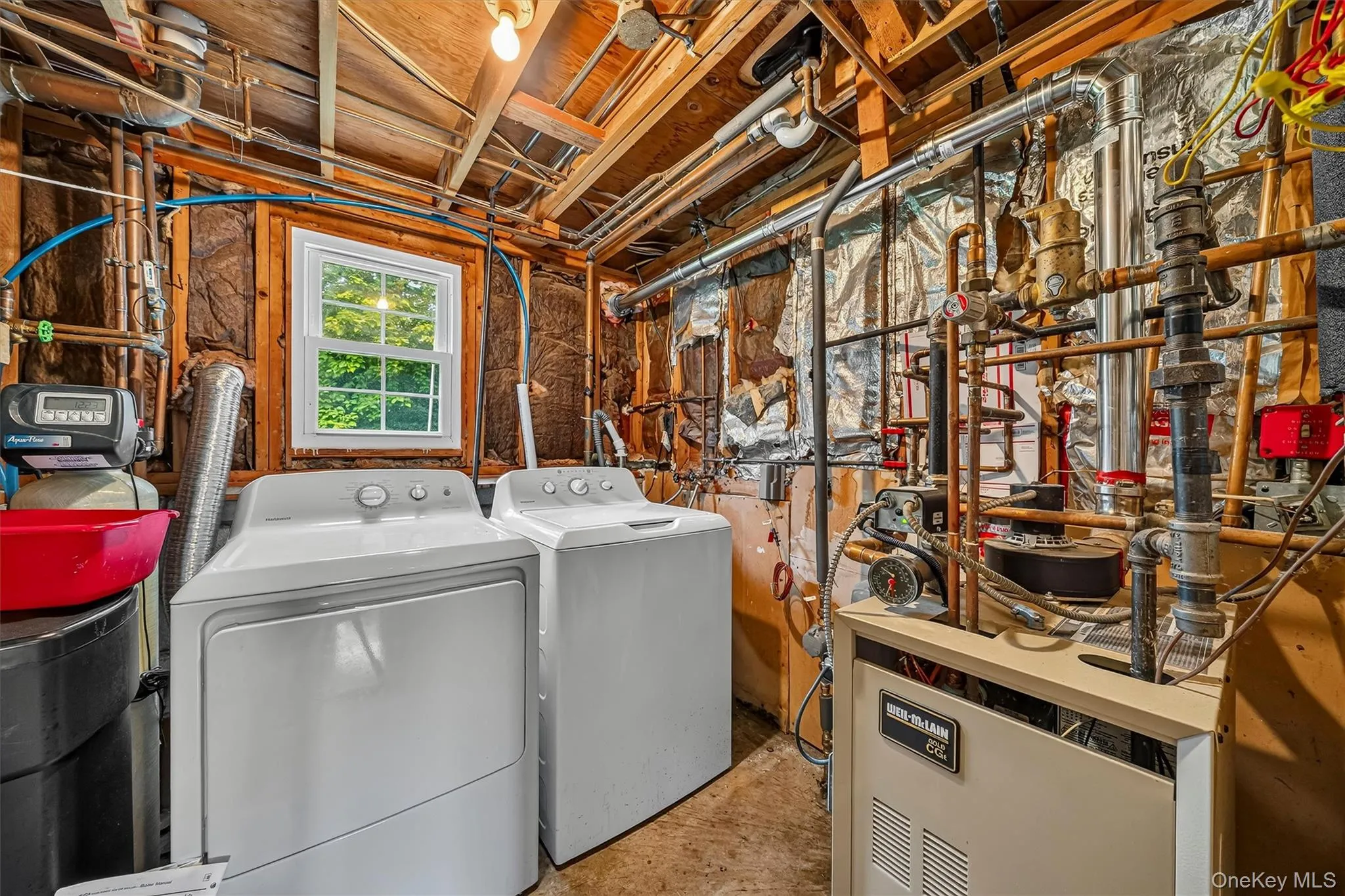 Lower Level Laundry in Utility Area Lower Level Laundry in Utility Area