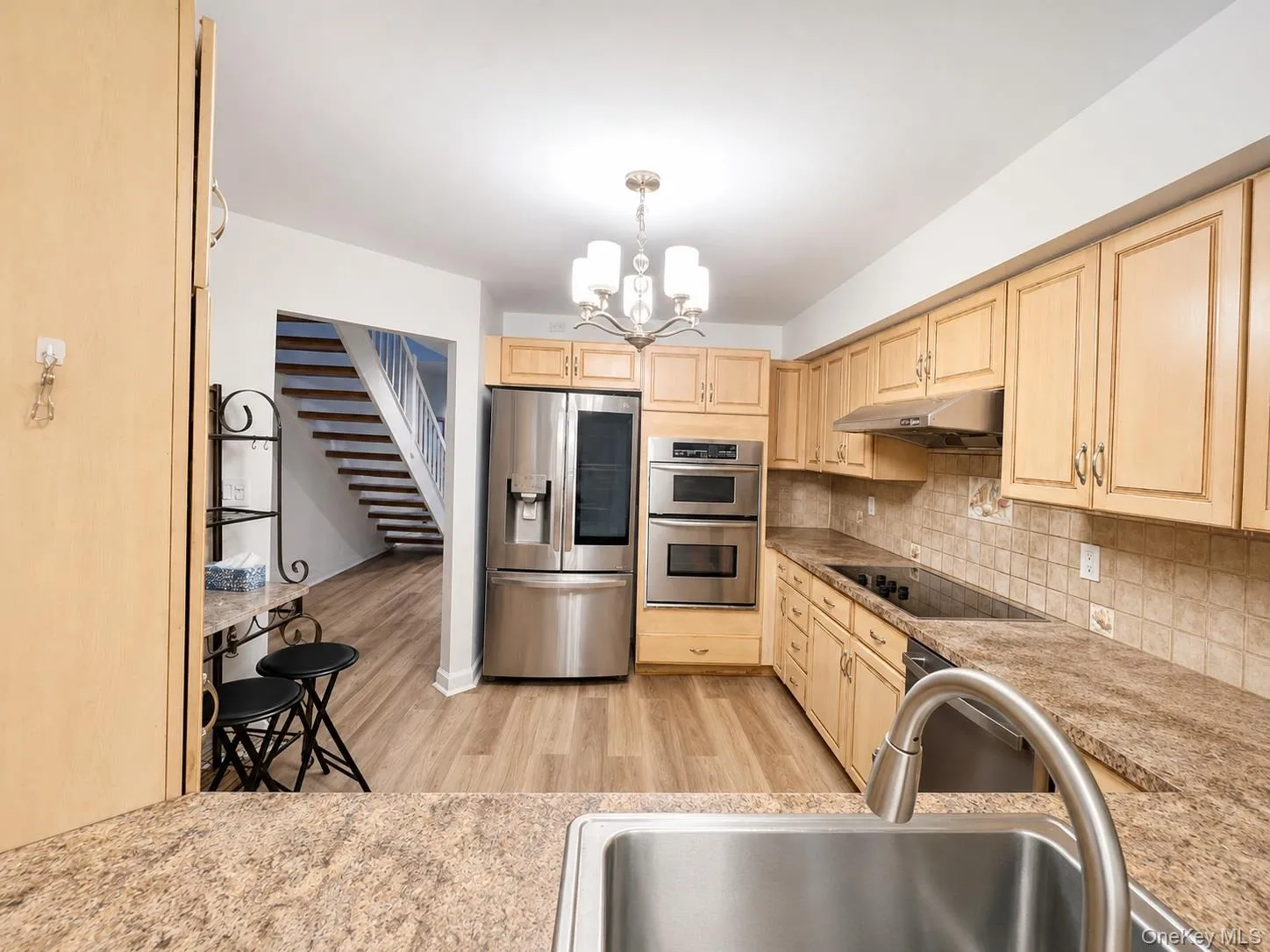 Kitchen with stainless appliances Kitchen with stainless appliances