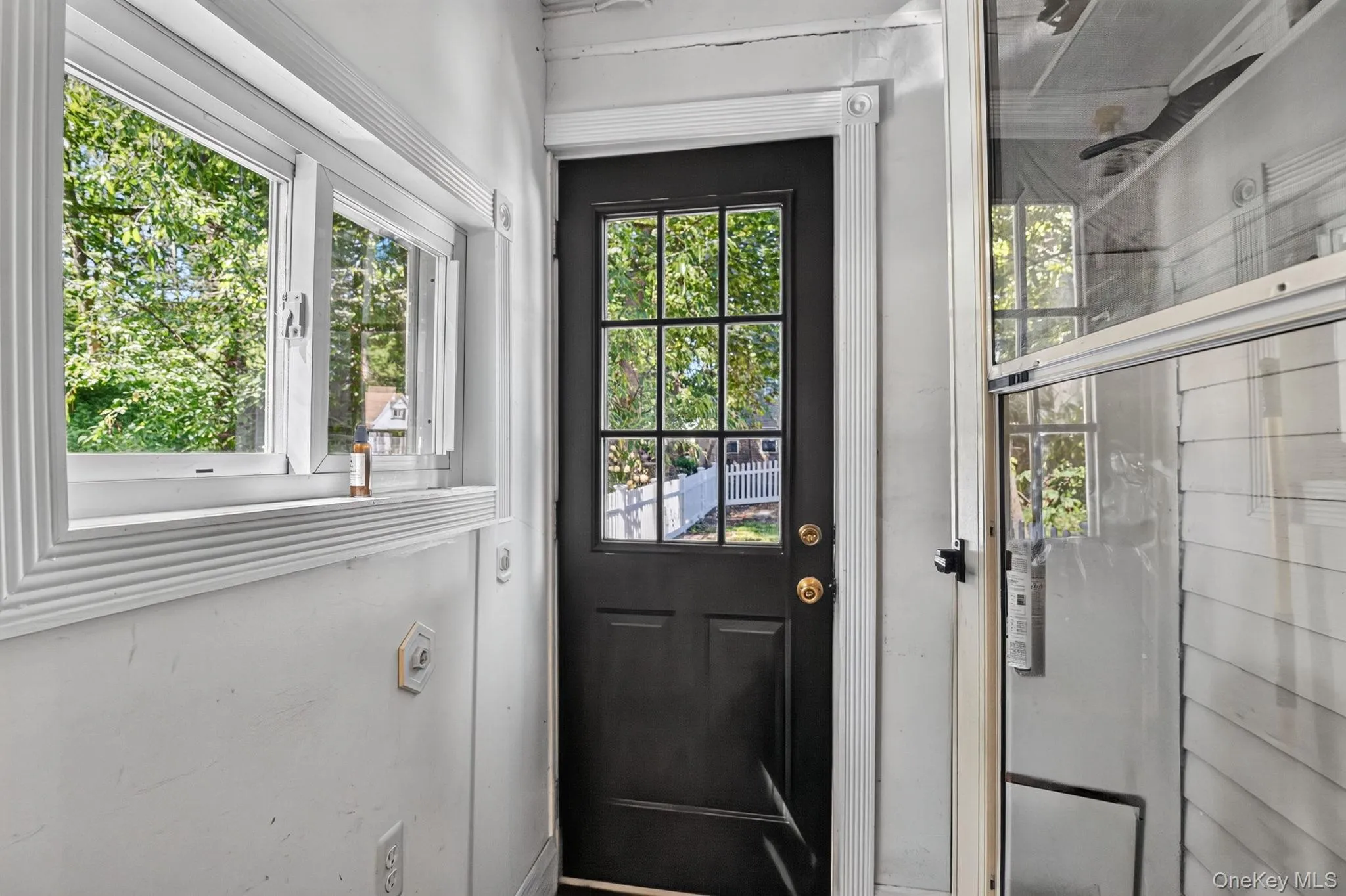 First floor back door entry to kitchen First floor back door entry to kitchen