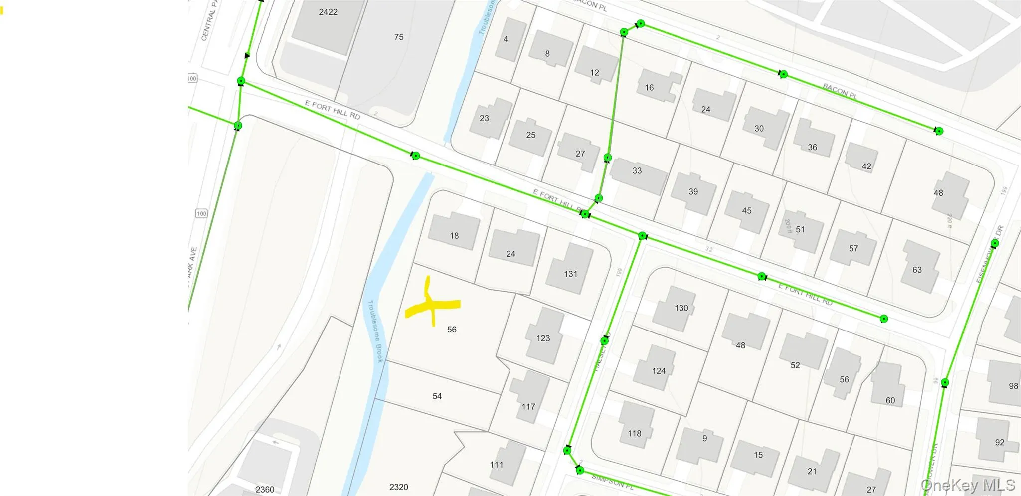 Sewer Location Map Sewer Location Map