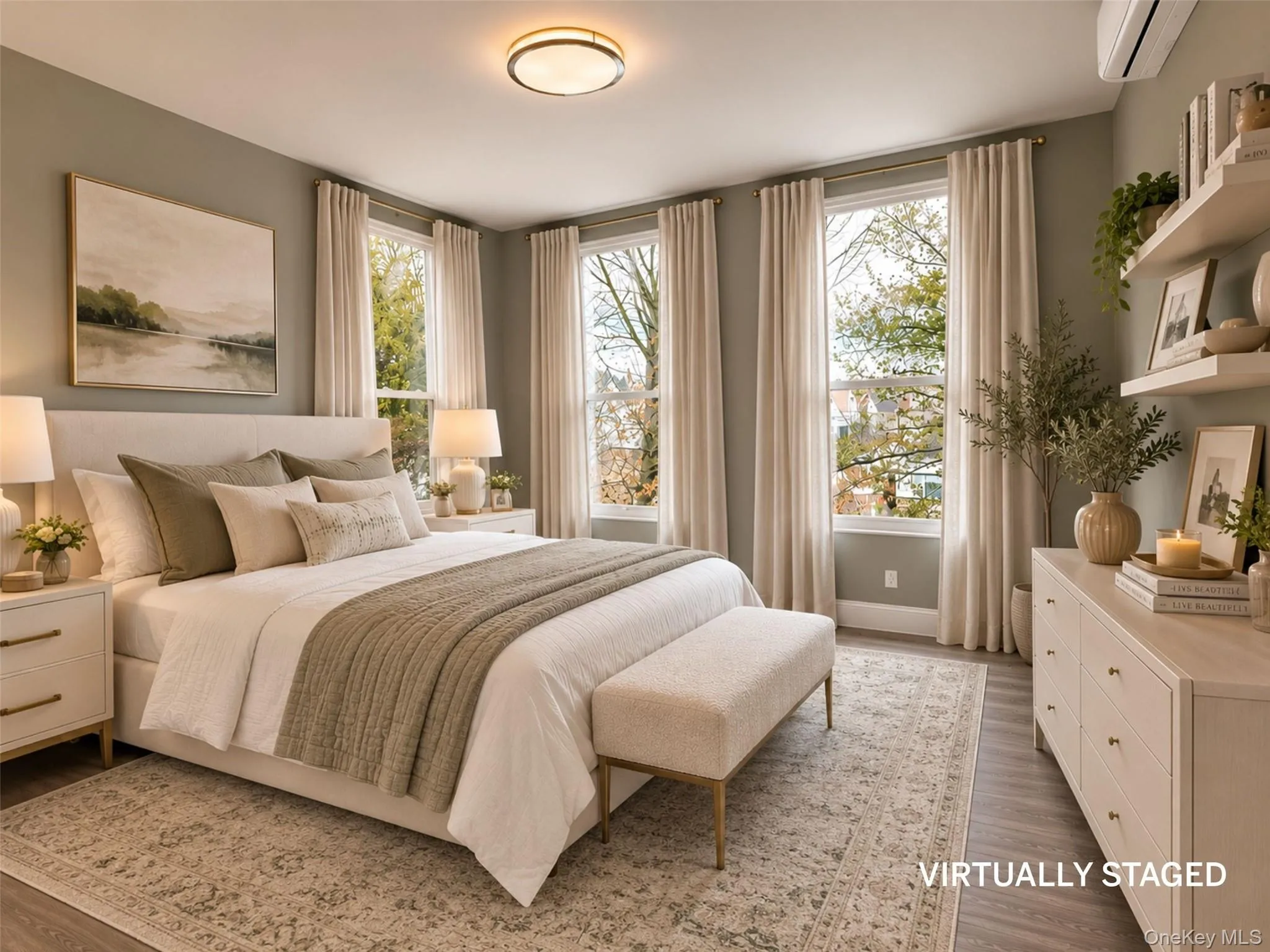Bedroom 1 virtually staged Bedroom 1 virtually staged