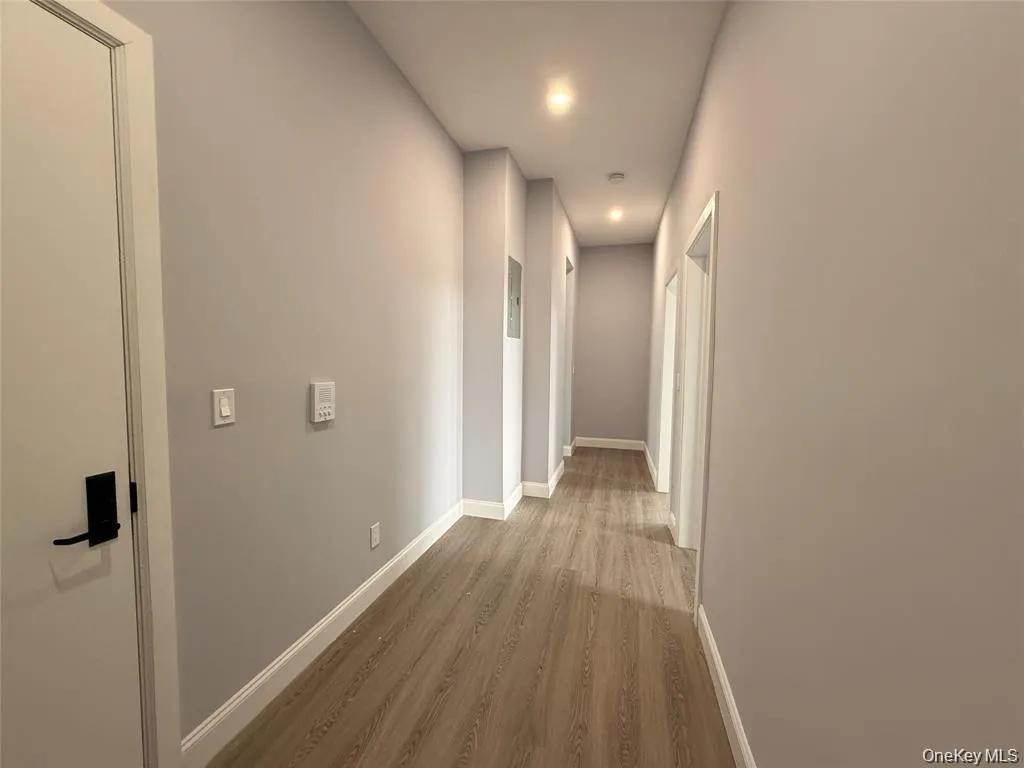 Renovated hallway Renovated hallway