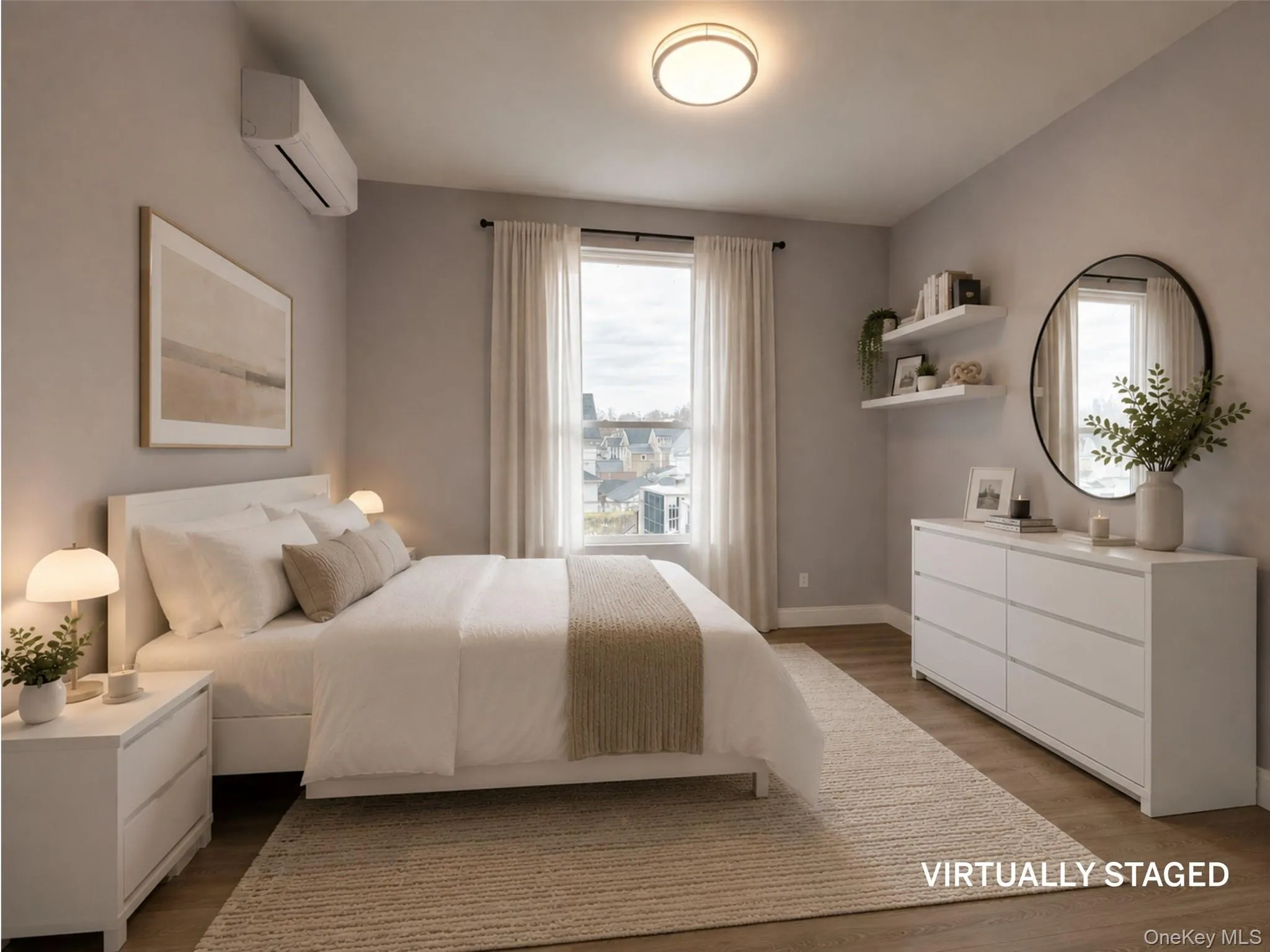Bedroom 2 virtually staged Bedroom 2 virtually staged