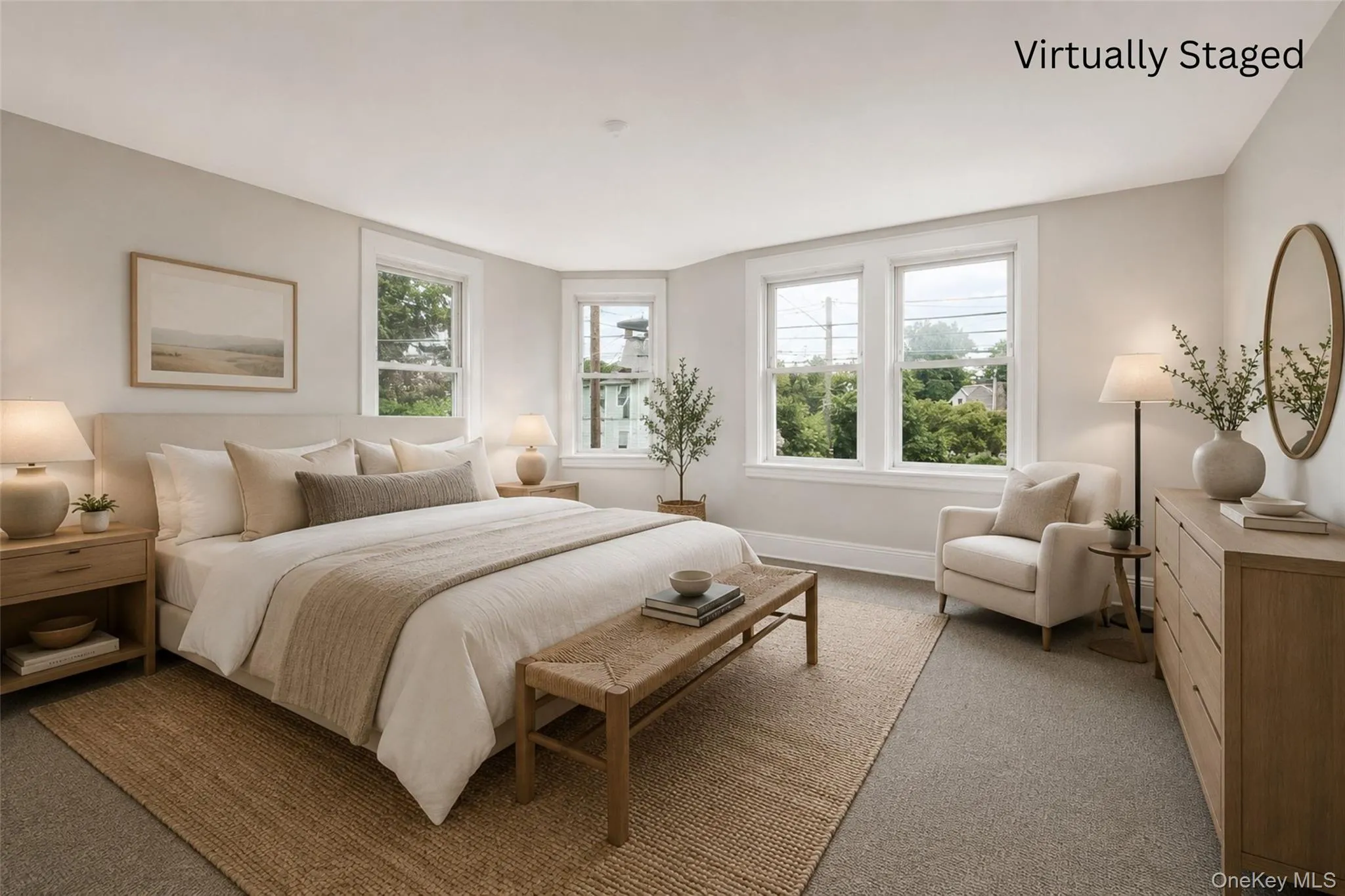 Virtually Staged 2nd Bedroom Virtually Staged 2nd Bedroom