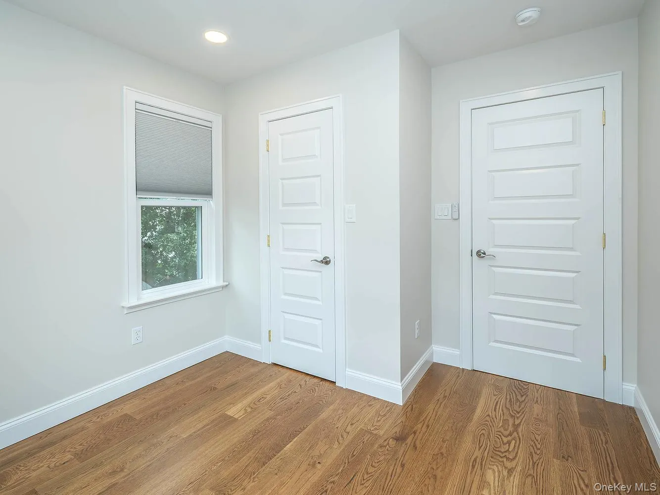 First bedroom on second floor with walk in closet. First bedroom on second floor with walk in closet.