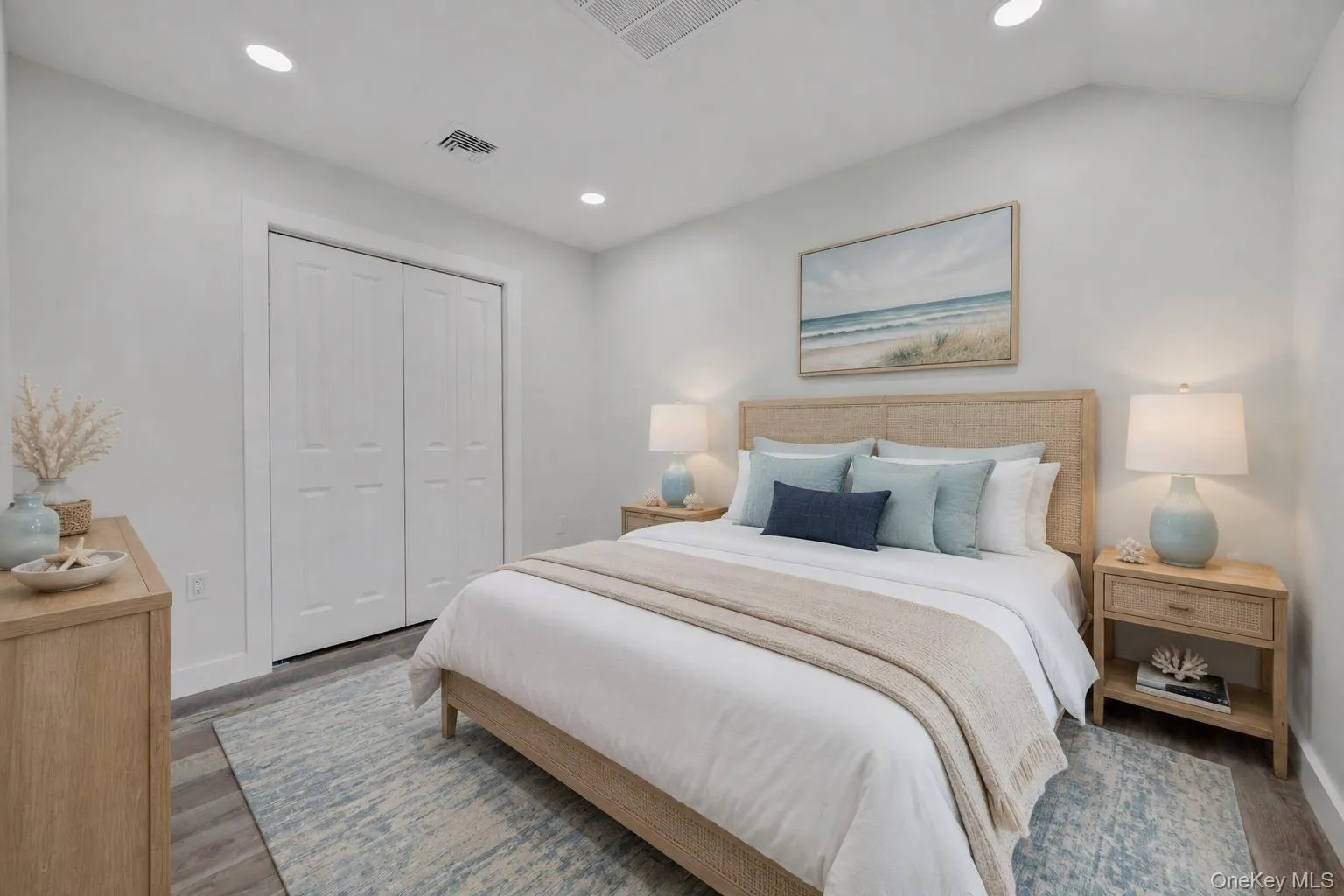 Virtually staged bedroom Virtually staged bedroom