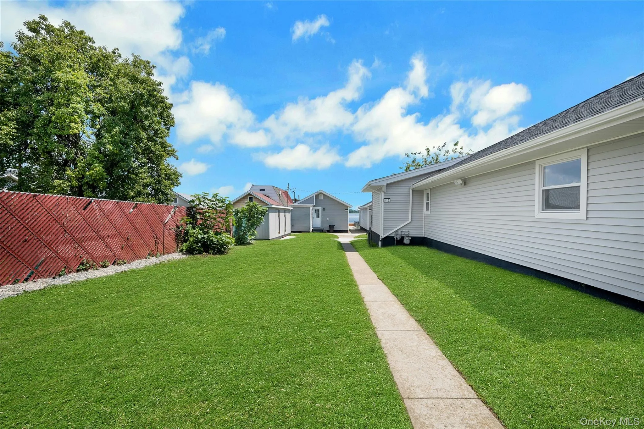 Lush yard space Lush yard space