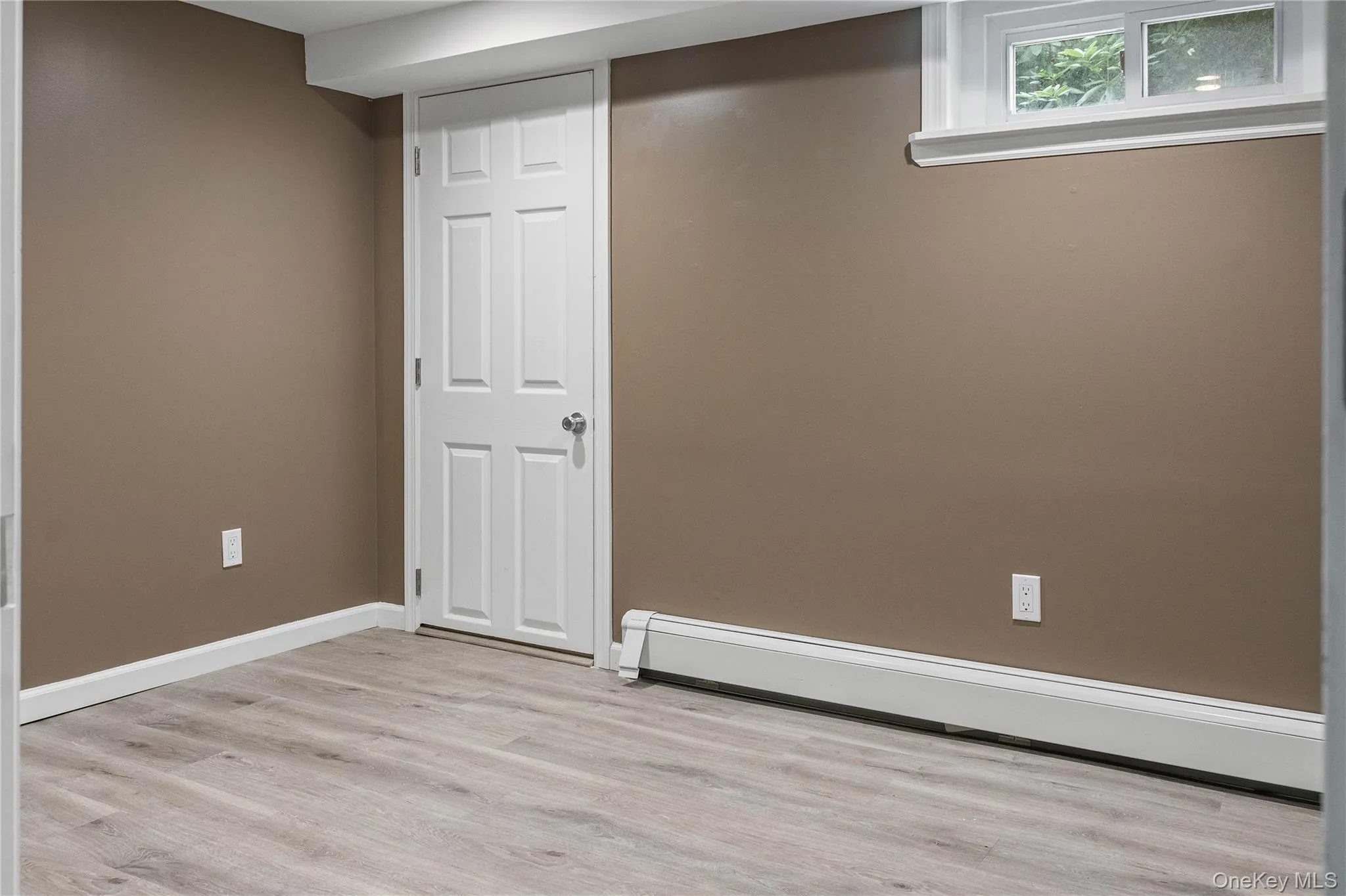 Basement study and storage area Basement study and storage area