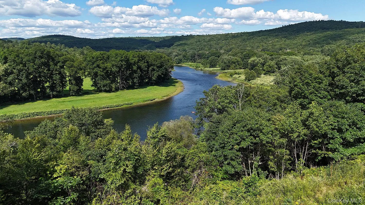 Beautiful view of the river from the yard. Beautiful view of the river from the yard.