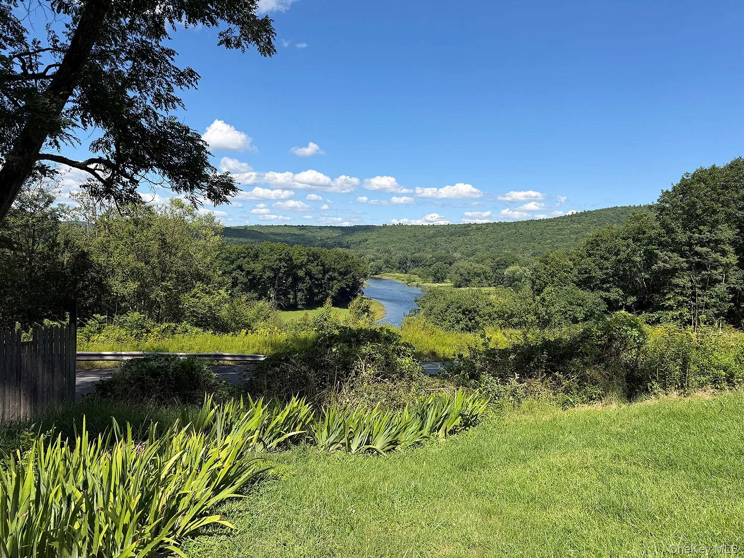 Gorgeous river view from yard Gorgeous river view from yard