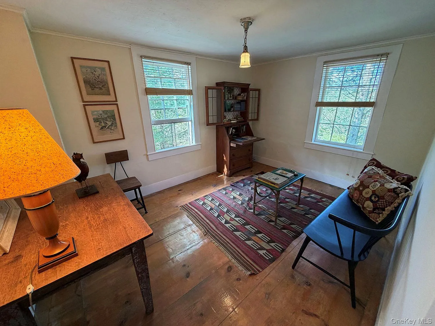 Bedroom, now used as the library Bedroom, now used as the library