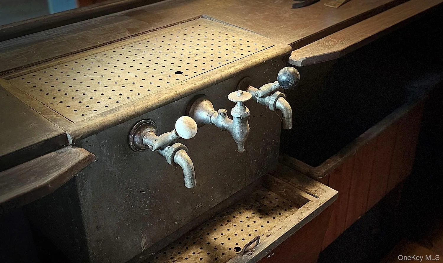 Taps in the historic Valleau Tavern Taps in the historic Valleau Tavern