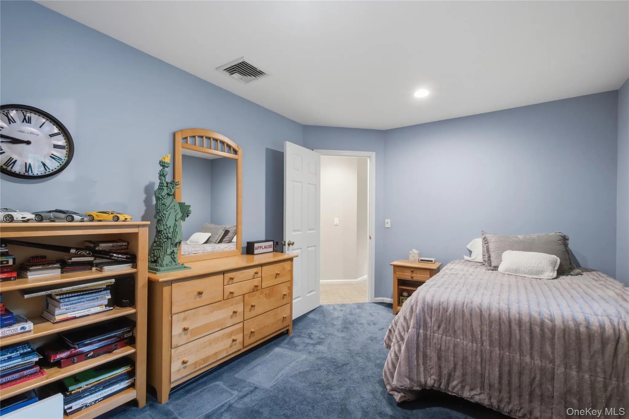 3rd Bedroom with Hardwood Flooring Beneath the Existing Carpeting. 3rd Bedroom with Hardwood Flooring Beneath the Existing Carpeting.