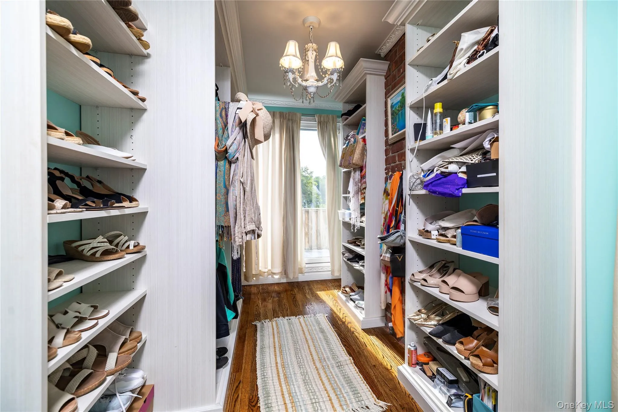 Closet Room with an entrance to the private deck Closet Room with an entrance to the private deck