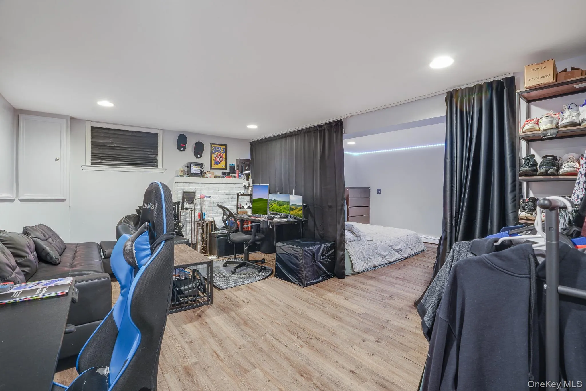 Finished basement. Finished basement.
