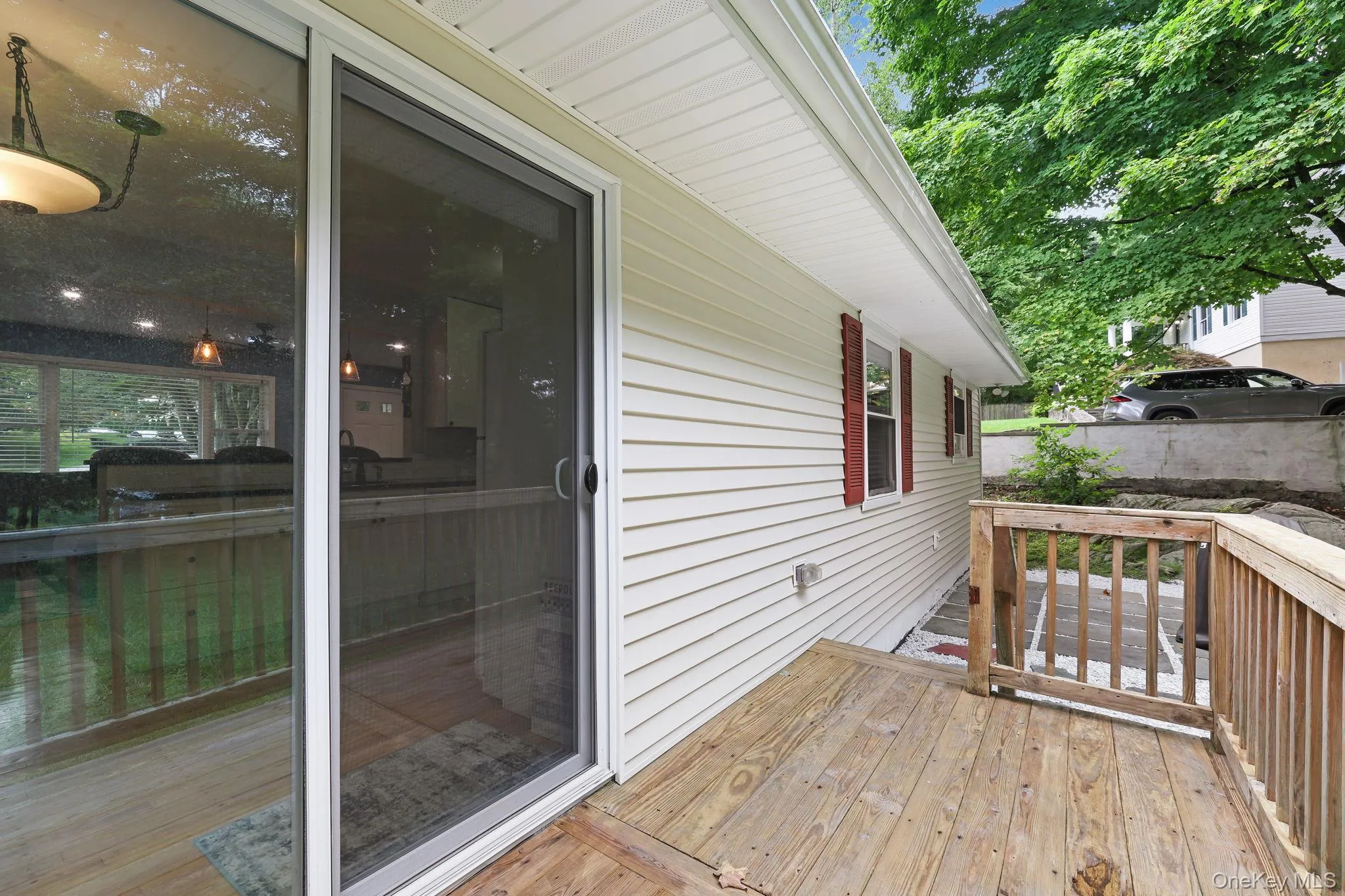 Sliding Glass Doors From Kitchen out to Back Deck Sliding Glass Doors From Kitchen out to Back Deck