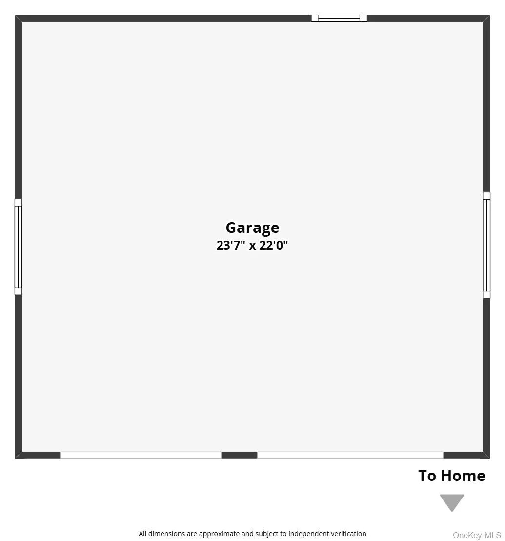 Floor Plan of Detached Garage Floor Plan of Detached Garage