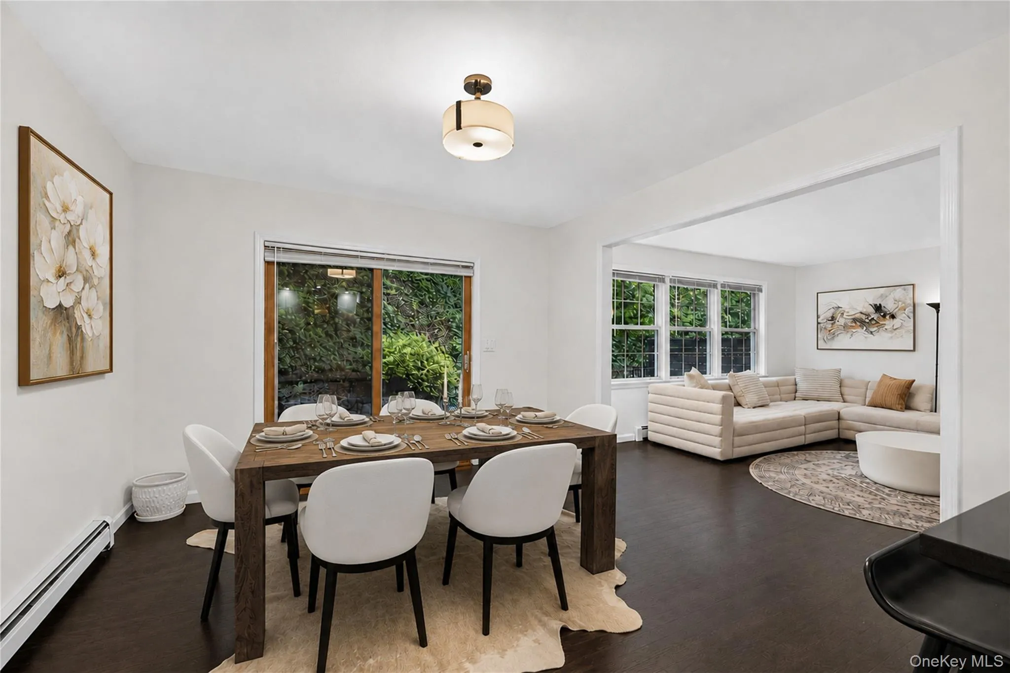 Formal dining room. Formal dining room.