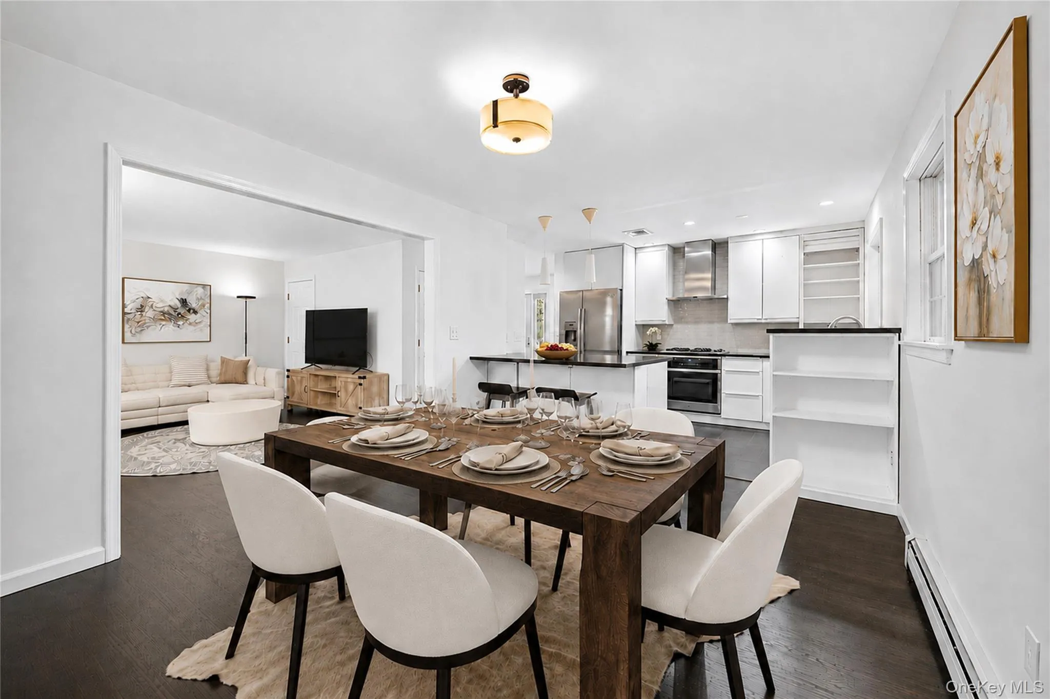 Formal dining room. Formal dining room.