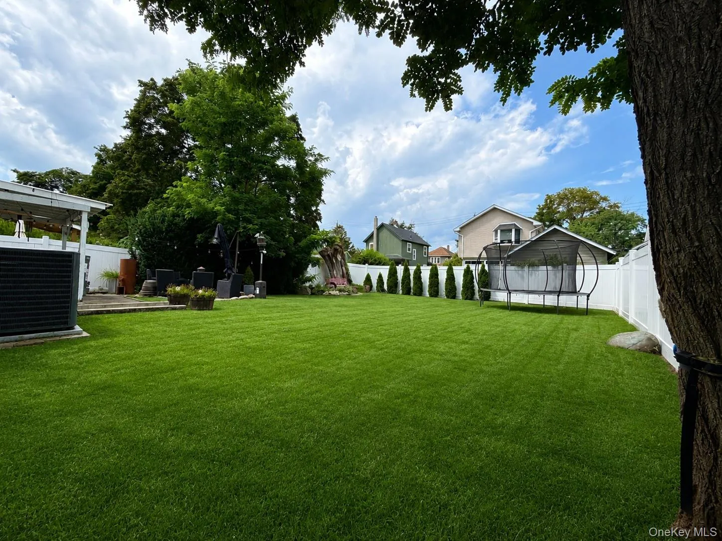 Large, Flat, Fenced Backyard. Large, Flat, Fenced Backyard.