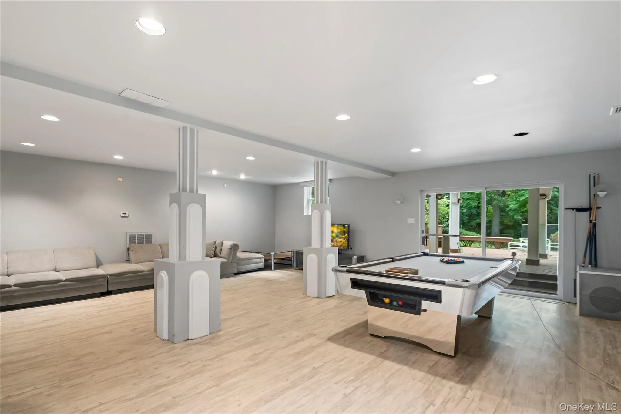 Bright basement with gym and sauna walk out Bright basement with gym and sauna walk out