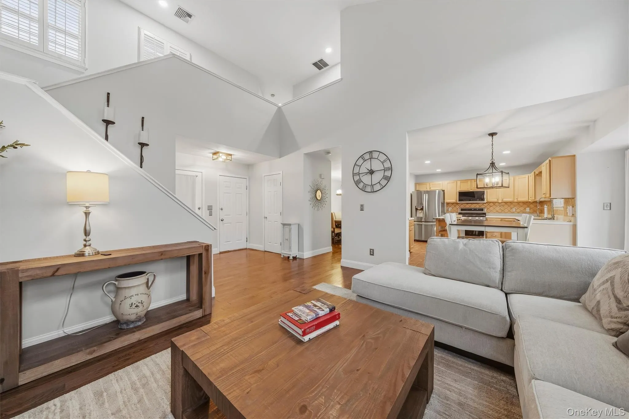 Hardwood flooring throughout the main level Hardwood flooring throughout the main level