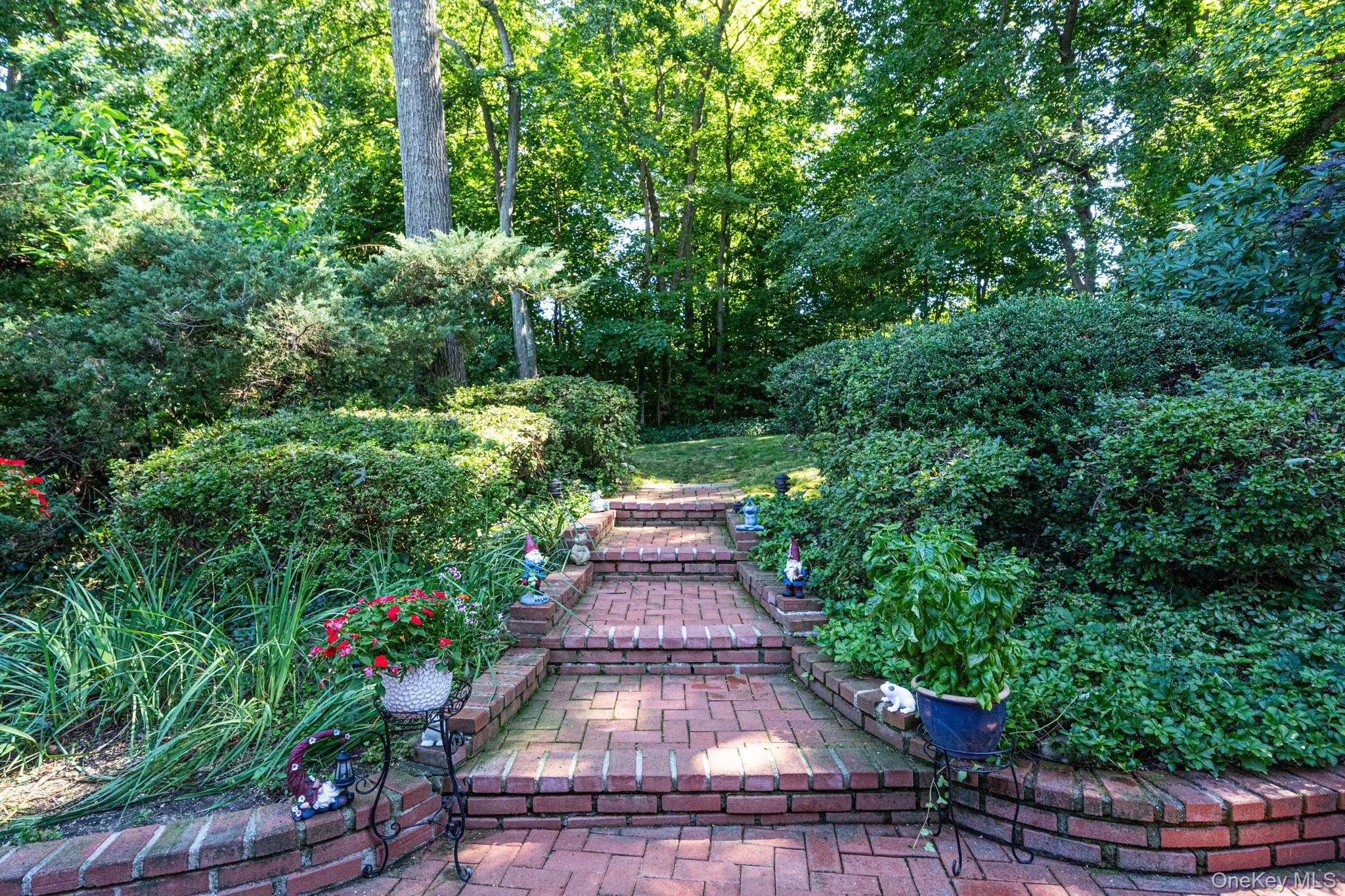 Patio stairs to private yard Patio stairs to private yard