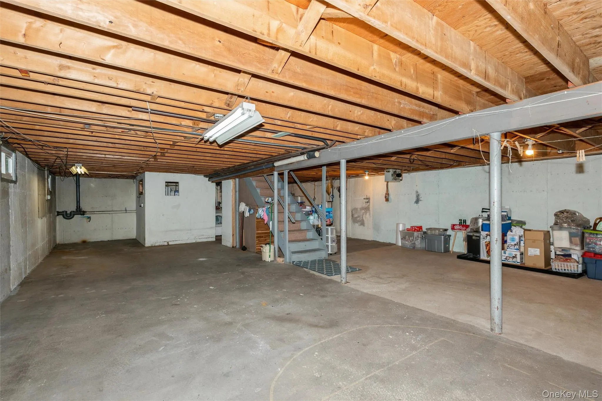The BIG Full basement with indoor and outdoor entrances offers plenty of space for many uses! The BIG Full basement with indoor and outdoor entrances offers plenty of space for many uses!
