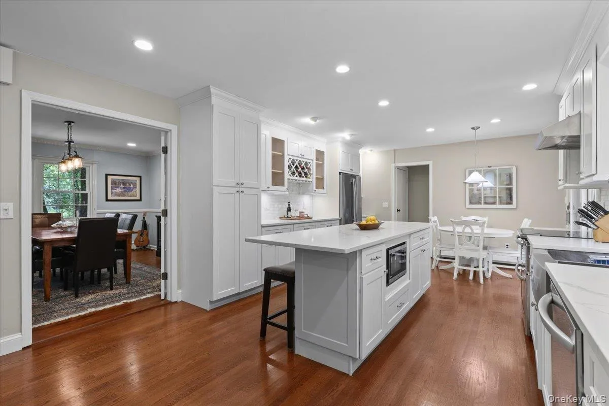 Updated Quartz countertops. Updated Quartz countertops.