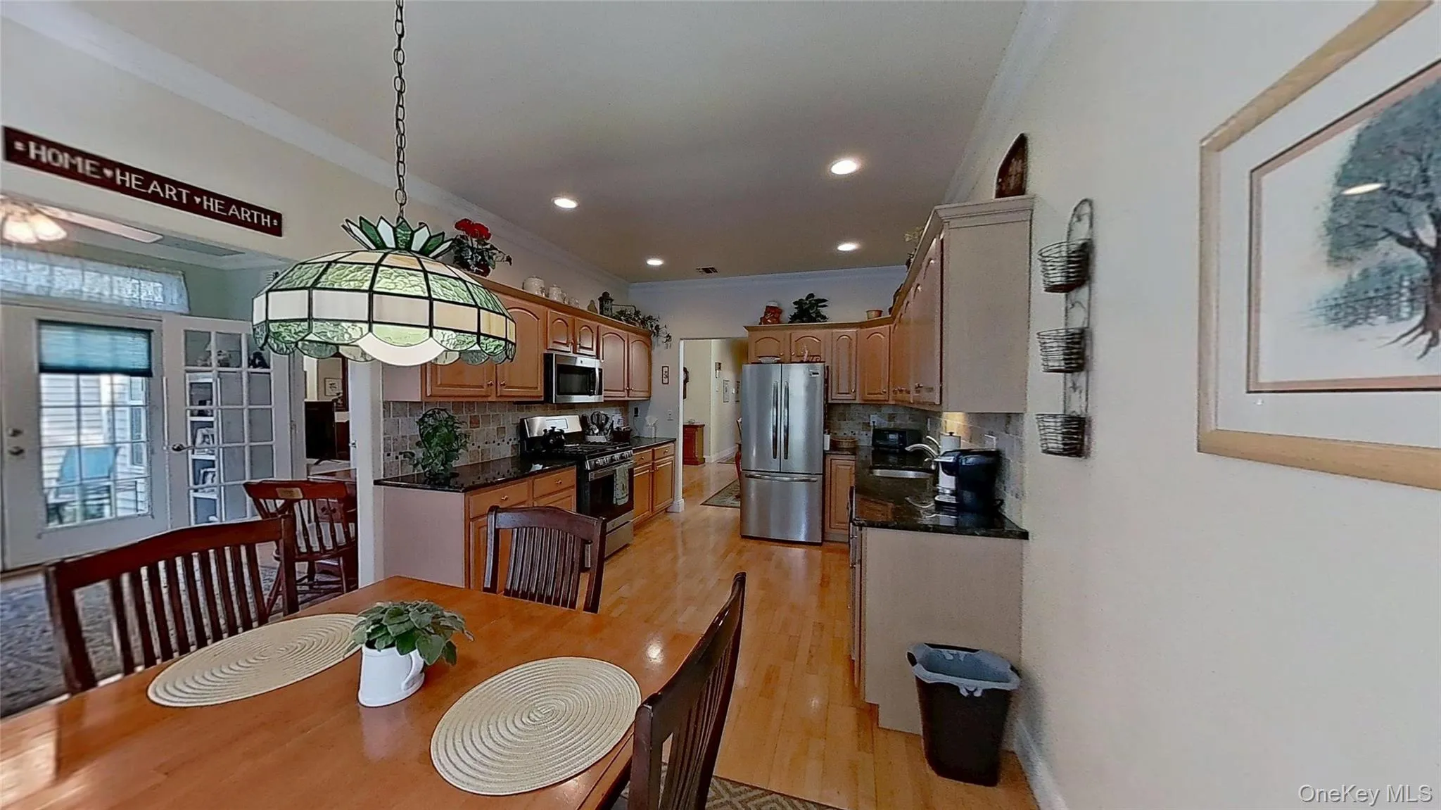 Spacious and accessible from all parts of this great layout, the eat-in kitchen is ideal for any chef and features plenty of outdoor views and sunlight! Spacious and accessible from all parts of this great layout, the eat-in kitchen is ideal for any chef and features plenty of outdoor views and sunlight!