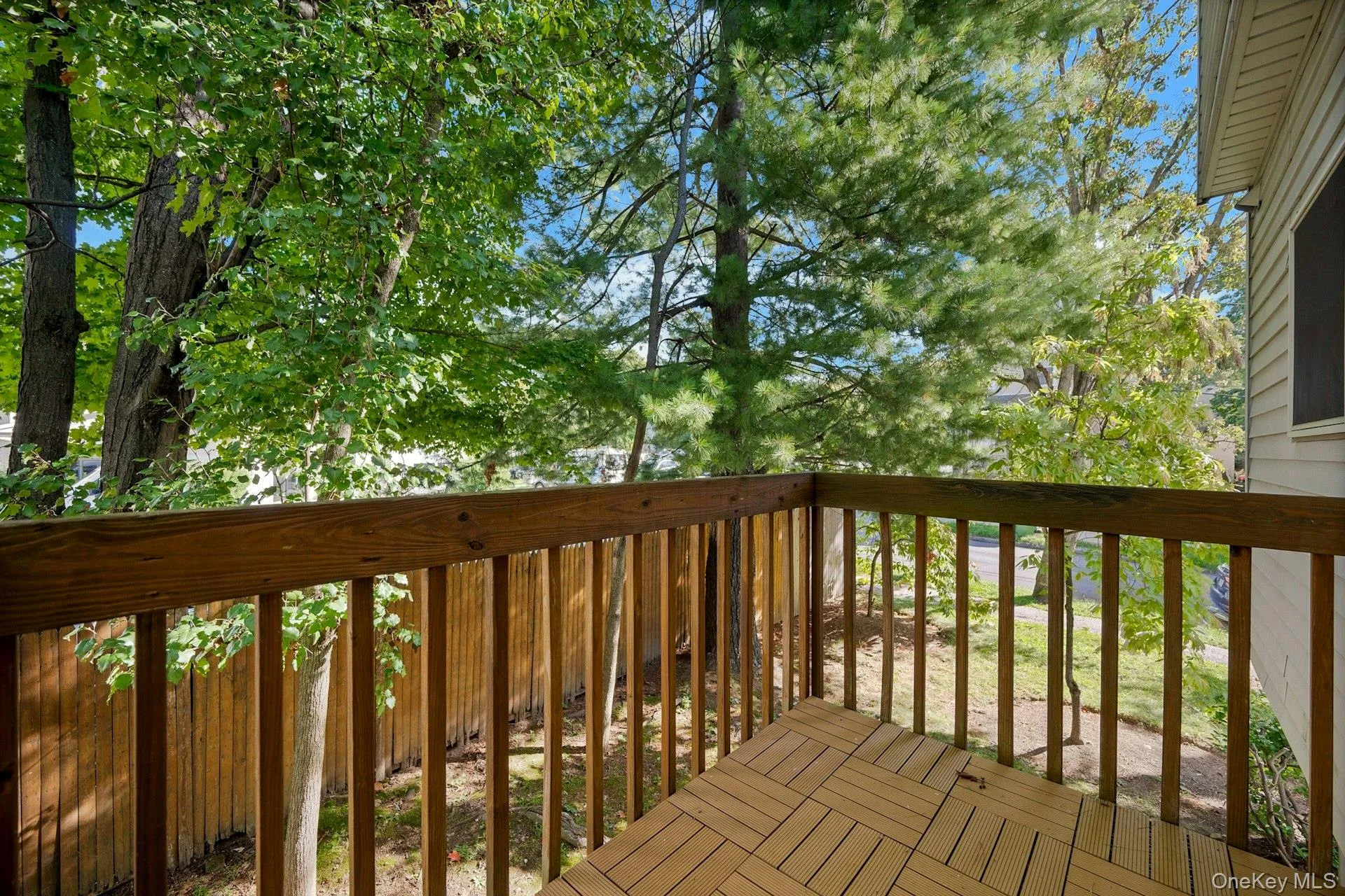 overlooking back of townhome... overlooking back of townhome...