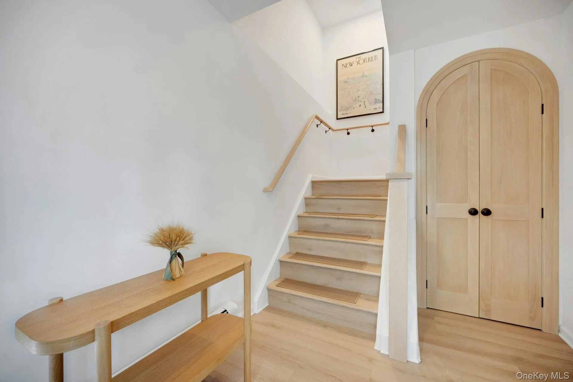 Custom arched entry closet... Custom arched entry closet...