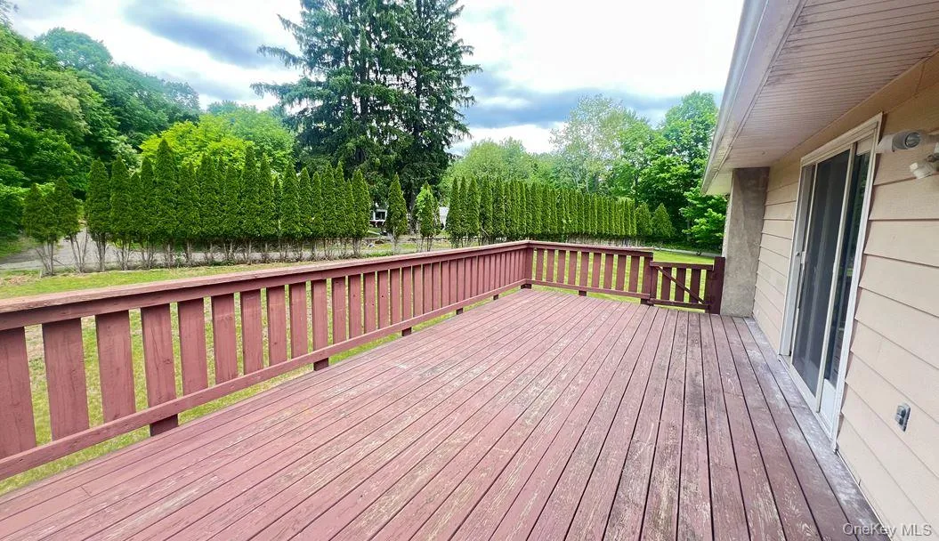 Huge entertainment deck Huge entertainment deck