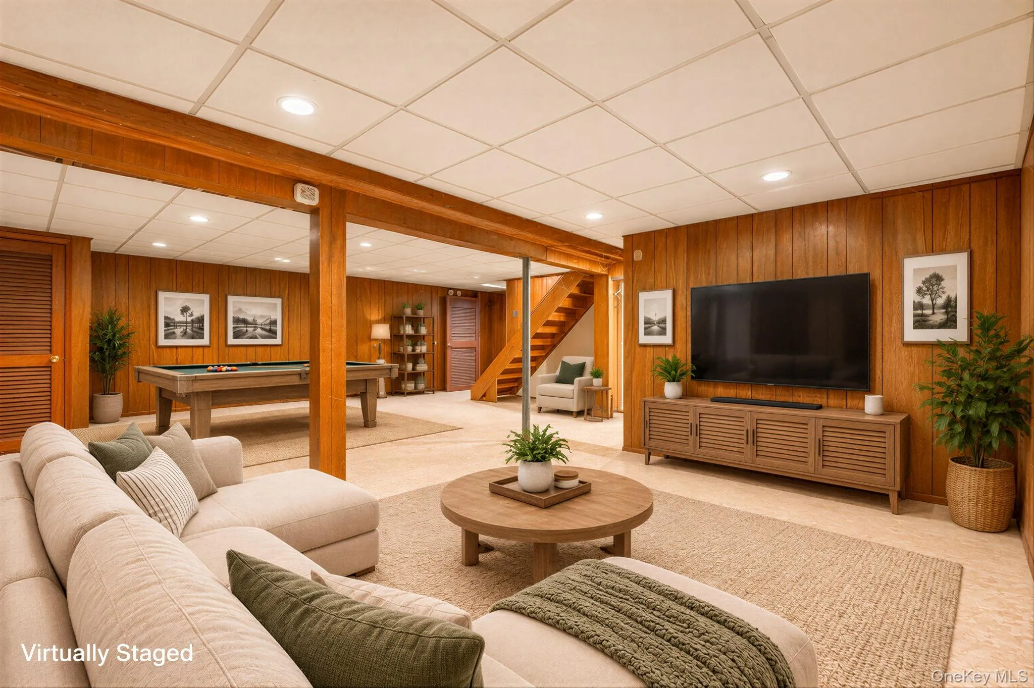 Full Basement, Storage, Utilities, Room for Additional Living Space, Digitally Staged Full Basement, Storage, Utilities, Room for Additional Living Space, Digitally Staged